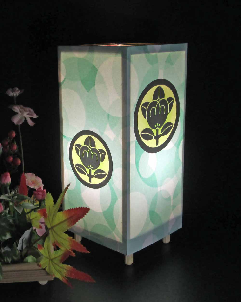 R型 Led昼白色 家紋の宿り木 丸に橘 夢明かりの安らぎを Iichi ハンドメイド クラフト作品 手仕事品の通販