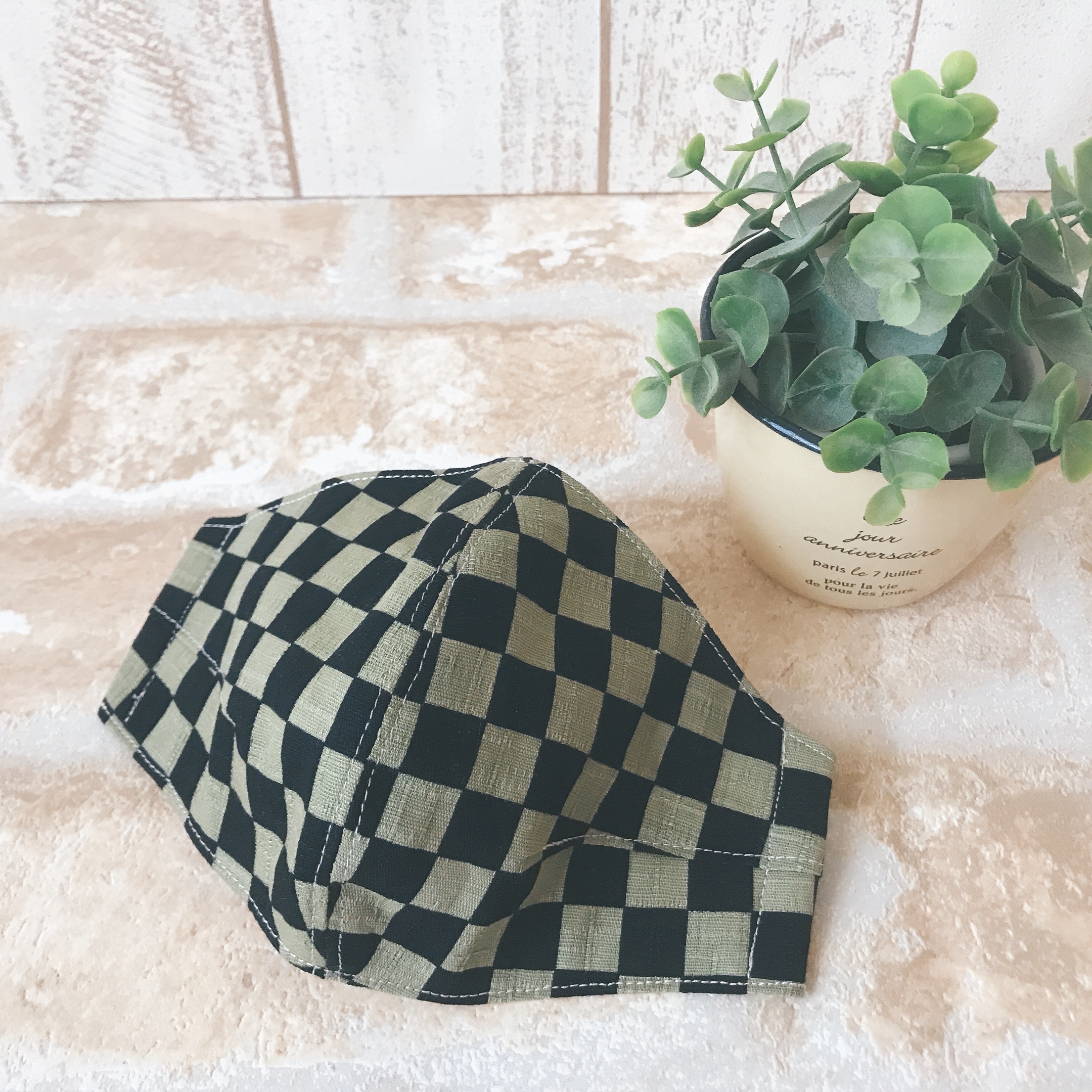 彡渋カッコイイ 彡 キッズ立体マスク Iichi ハンドメイド クラフト作品 手仕事品の通販