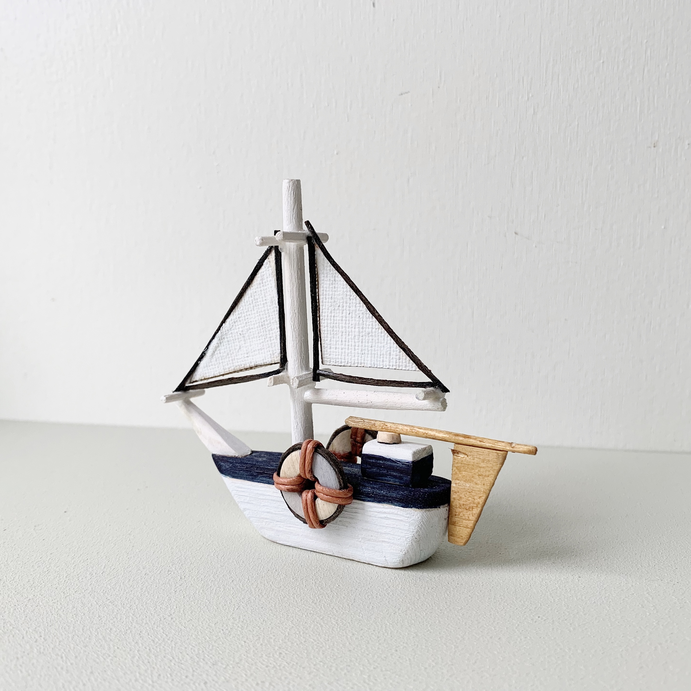 白い船 Iichi ハンドメイド クラフト作品 手仕事品の通販