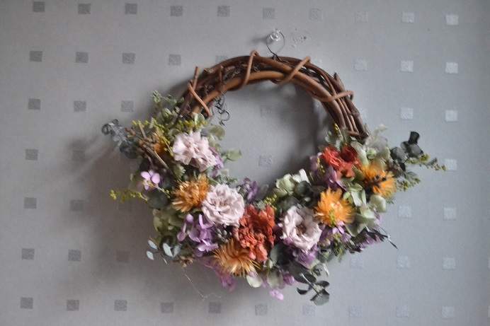 花遊びの春wreath Iichi ハンドメイド クラフト作品 手仕事品の通販