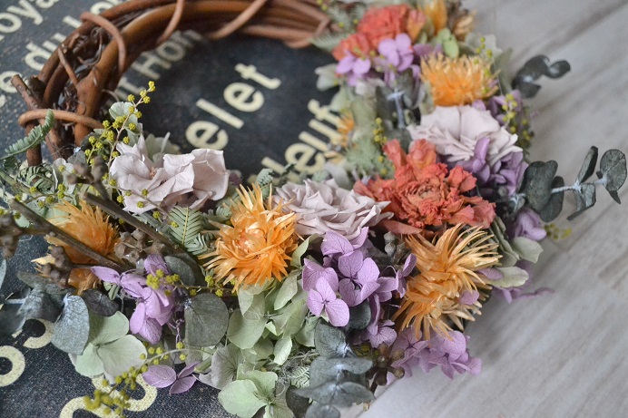 花遊びの春wreath Iichi ハンドメイド クラフト作品 手仕事品の通販