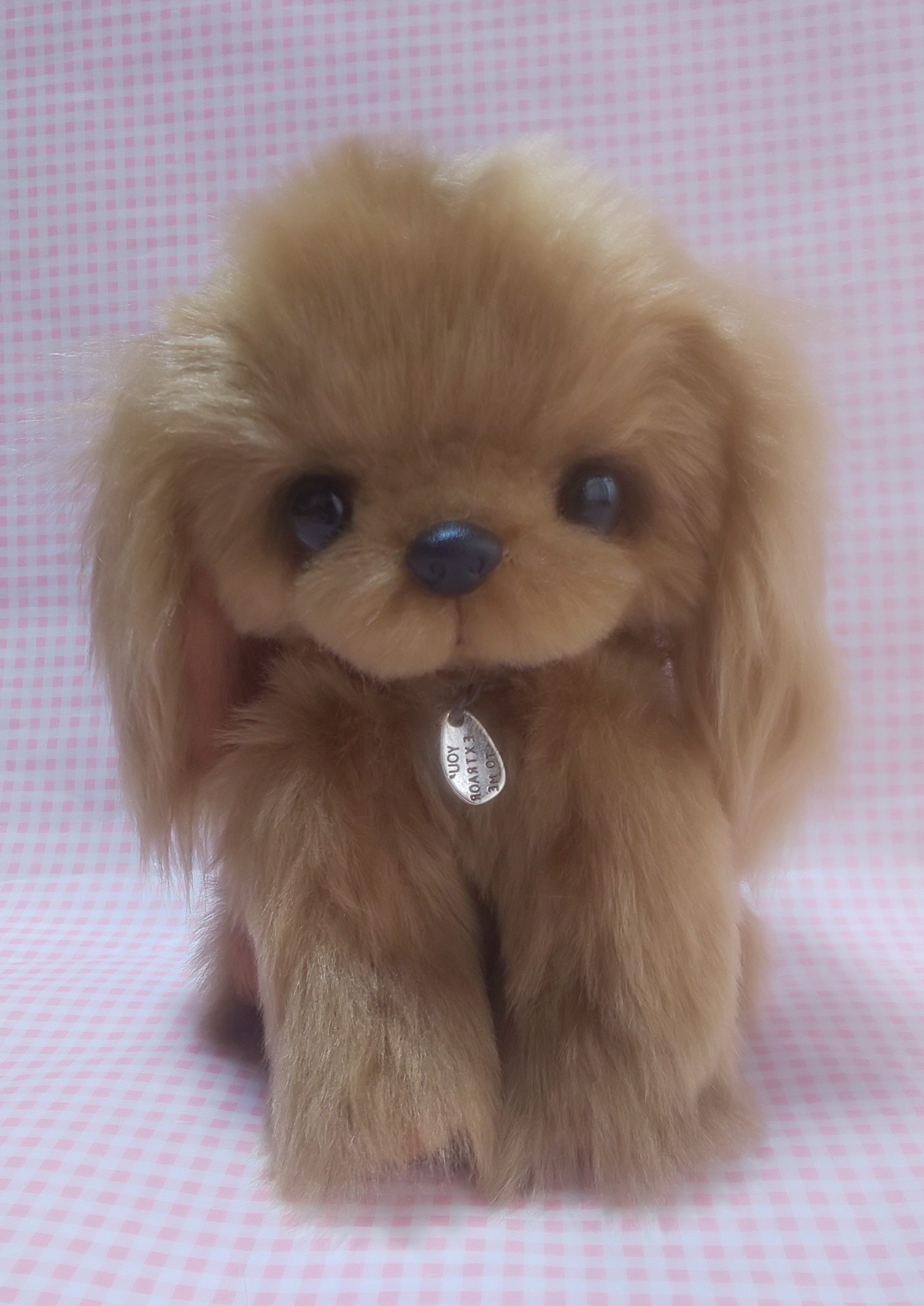ふわふわぬいぐるみ 垂れ耳な犬 ブラウン Iichi ハンドメイド クラフト作品 手仕事品の通販
