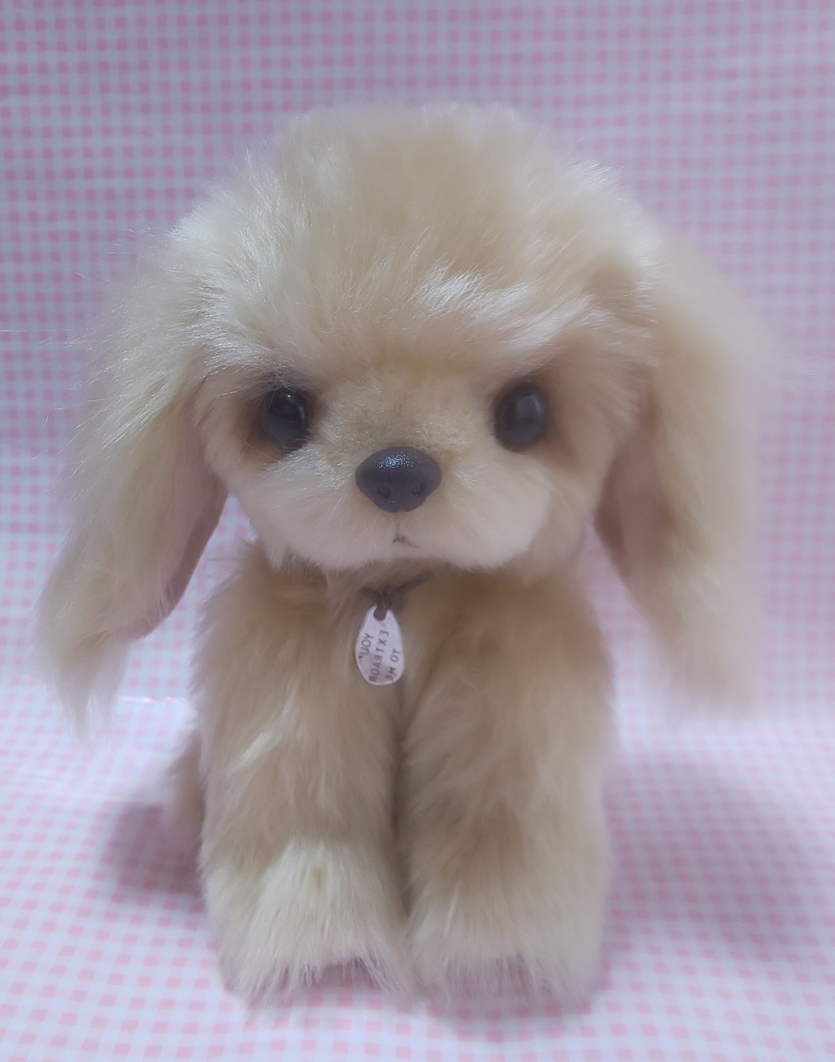 ふわふわぬいぐるみ 垂れ耳な犬 ベージュ Iichi ハンドメイド クラフト作品 手仕事品の通販
