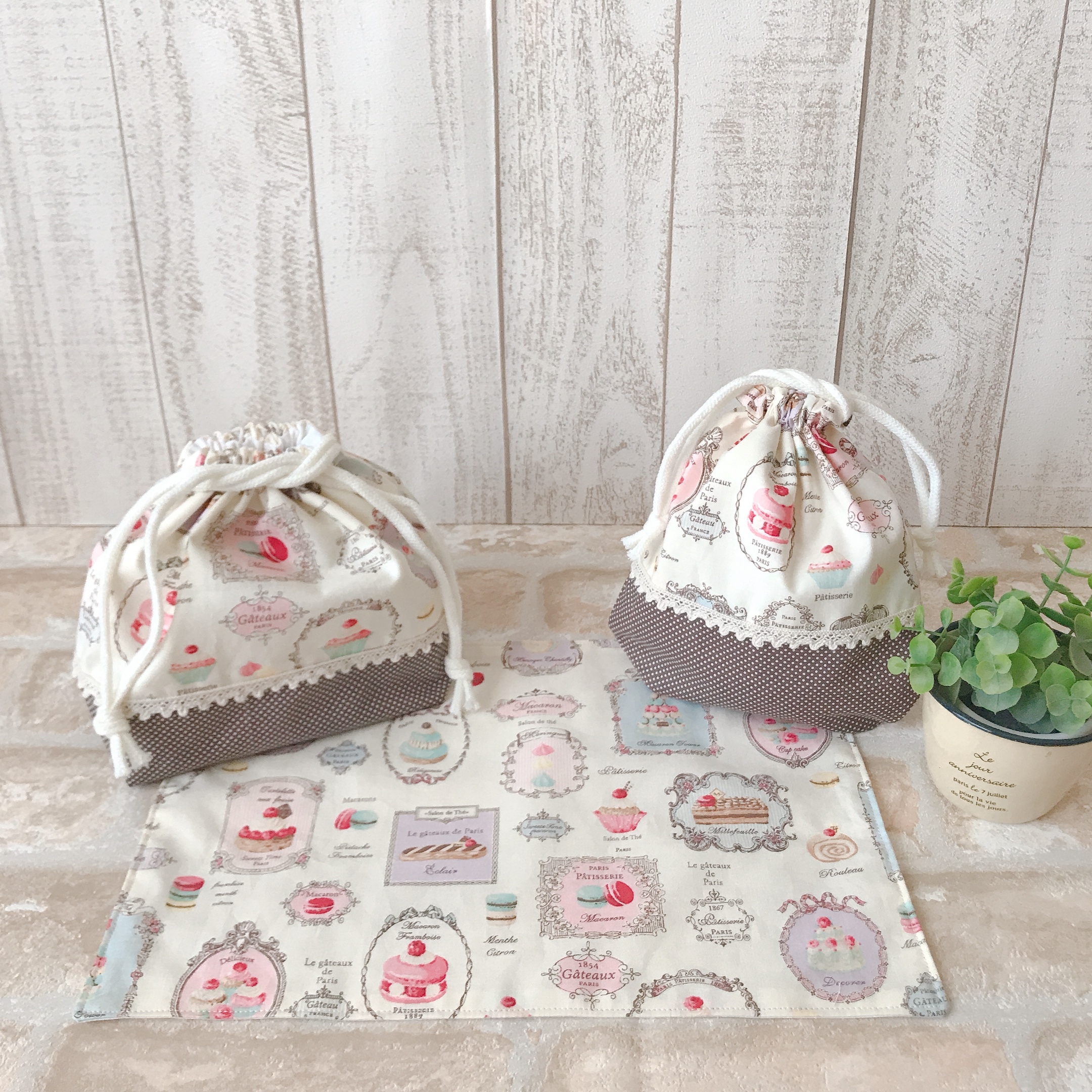 Yuwaスイーツロンド お弁当セット Iichi ハンドメイド クラフト作品 手仕事品の通販