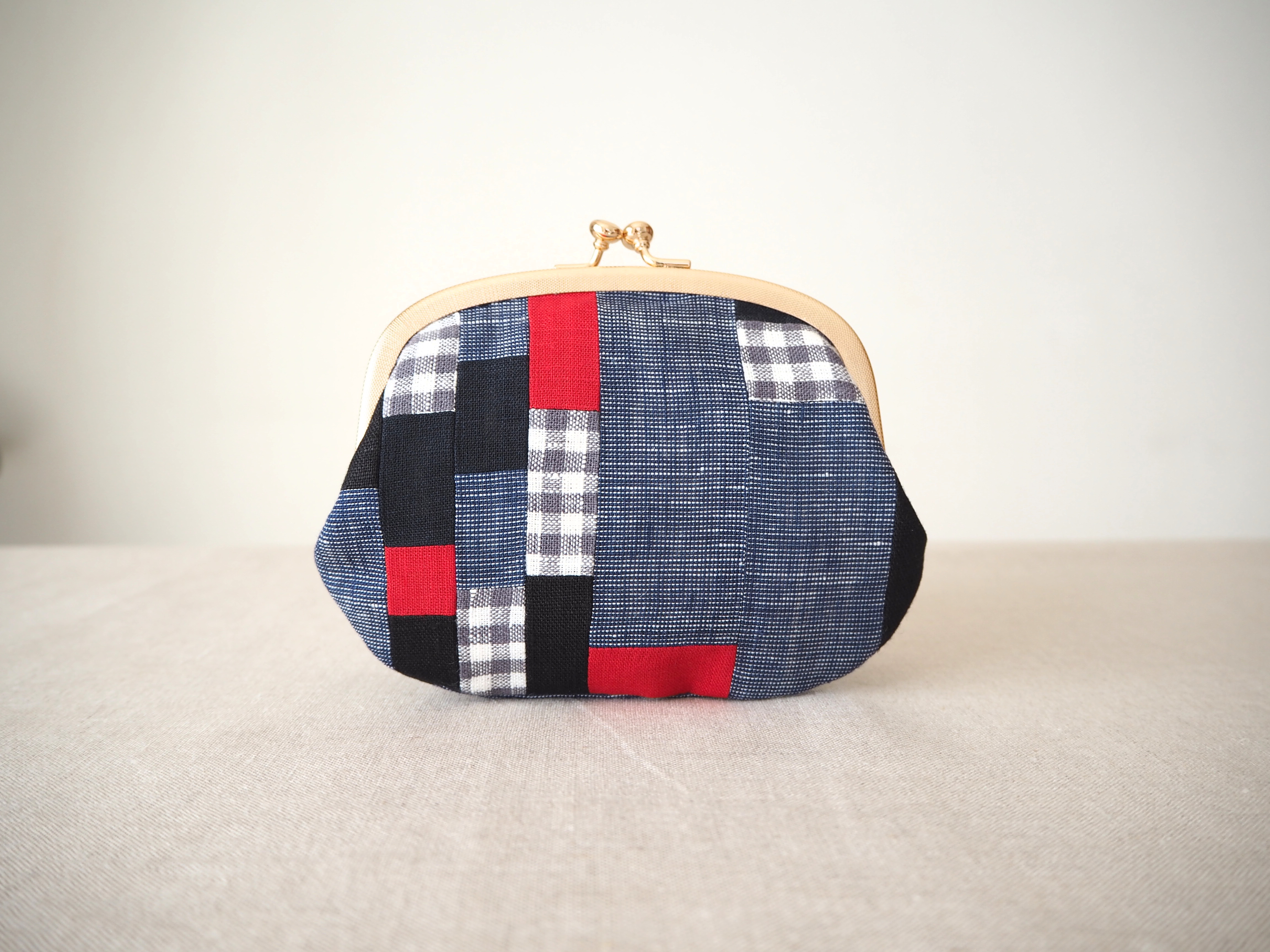 ポジャギ風 リネン パッチワーク - その他通販