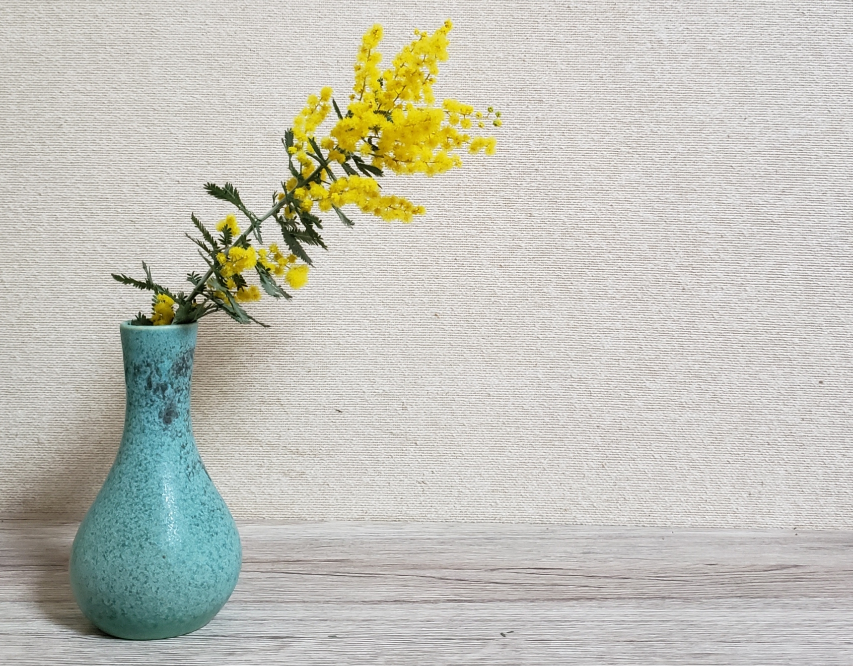 春色ミント色の花器b Iichi ハンドメイド クラフト作品 手仕事品の通販