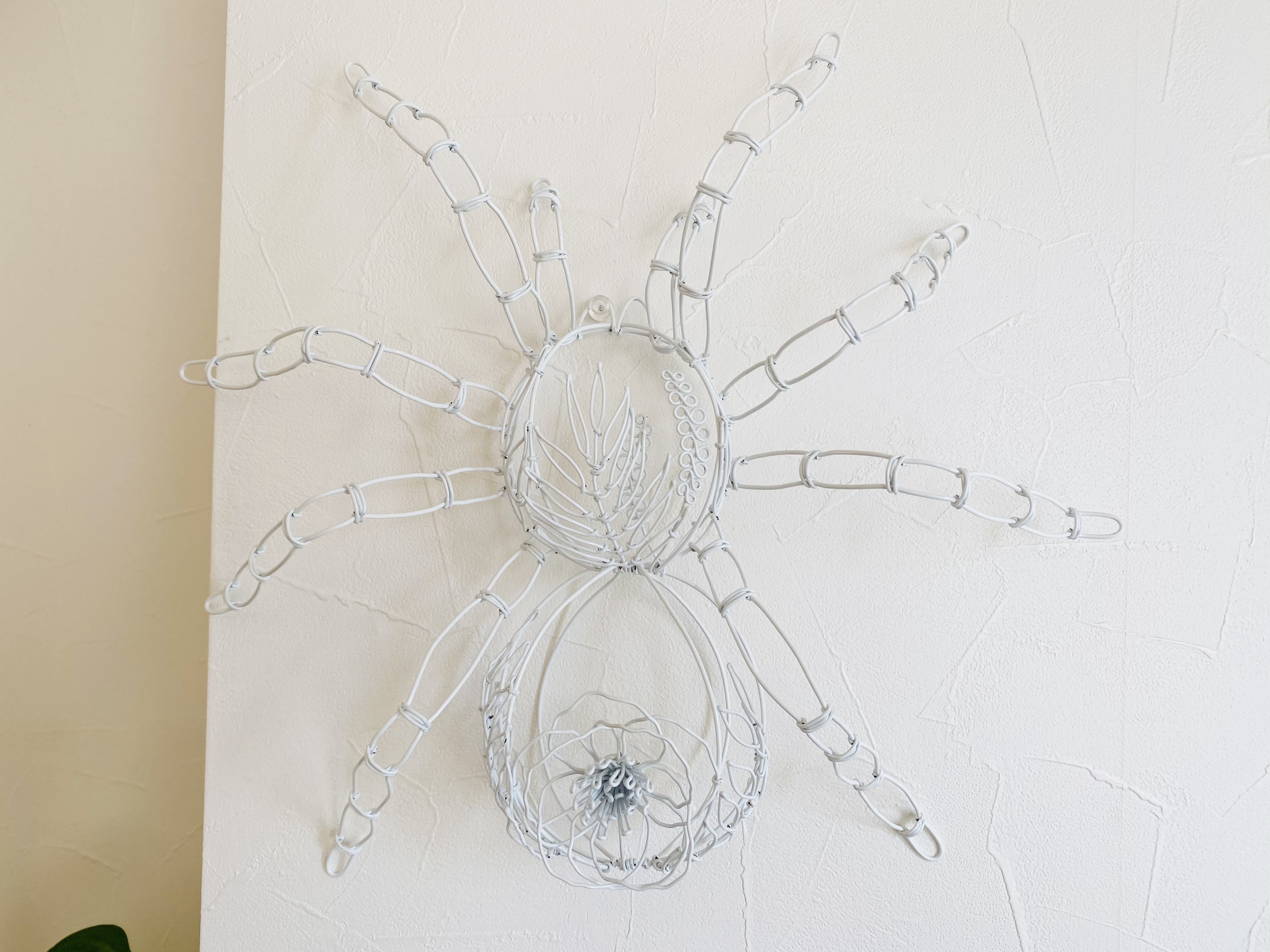 白い蜘蛛 Iichi ハンドメイド クラフト作品 手仕事品の通販