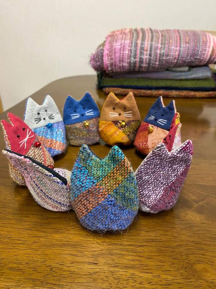 ネコたん ラベンダーポプリがはいっています Iichi ハンドメイド クラフト作品 手仕事品の通販