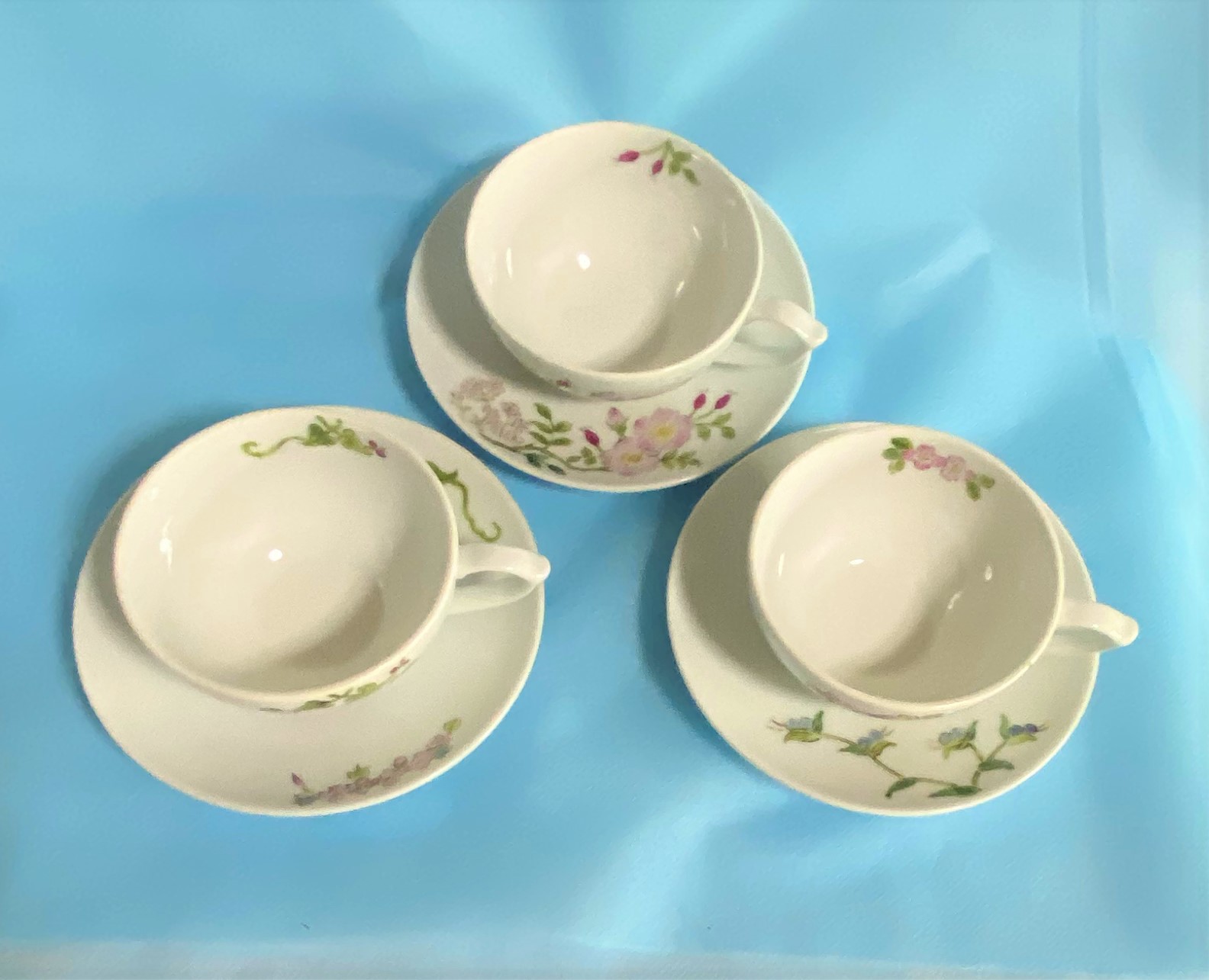 紅茶碗皿 紫陽花絵 Iichi ハンドメイド クラフト作品 手仕事品の通販