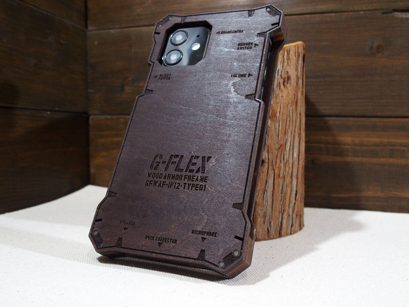 Phone12 ウッドケース Iphone12 Mini ウッドケース ハンドメイド かっこいい 木製 木のケース Iichi ハンドメイド クラフト作品 手仕事品の通販