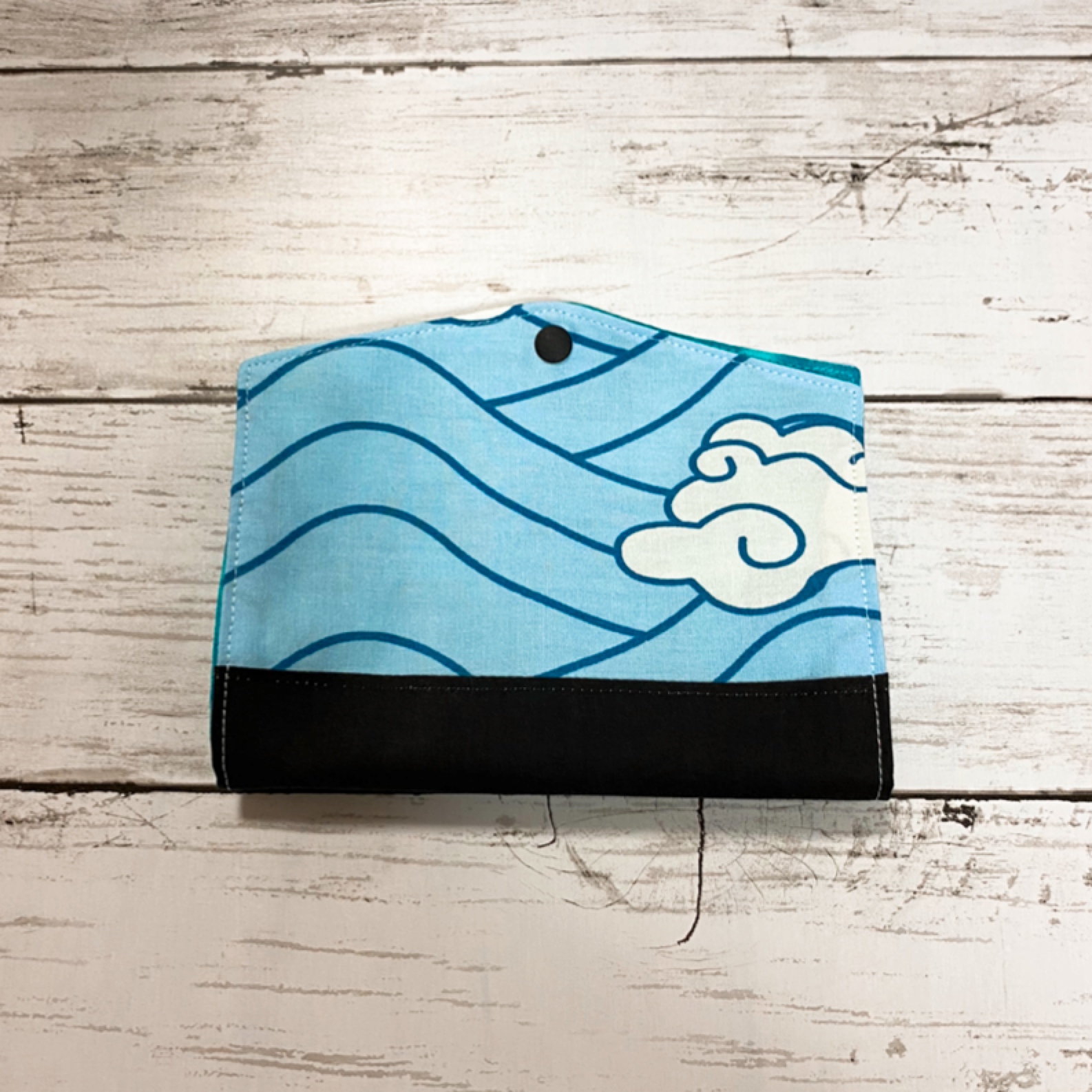 仮置きマスクケース 和柄 青海波 雲 Iichi ハンドメイド クラフト作品 手仕事品の通販