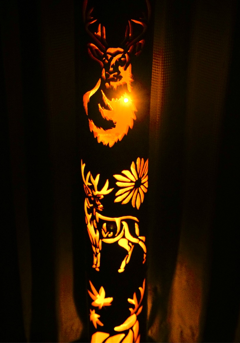 竹灯り 〜森〜 竹灯籠 孟宗竹 | iichi ハンドメイド・クラフト作品・手 ...