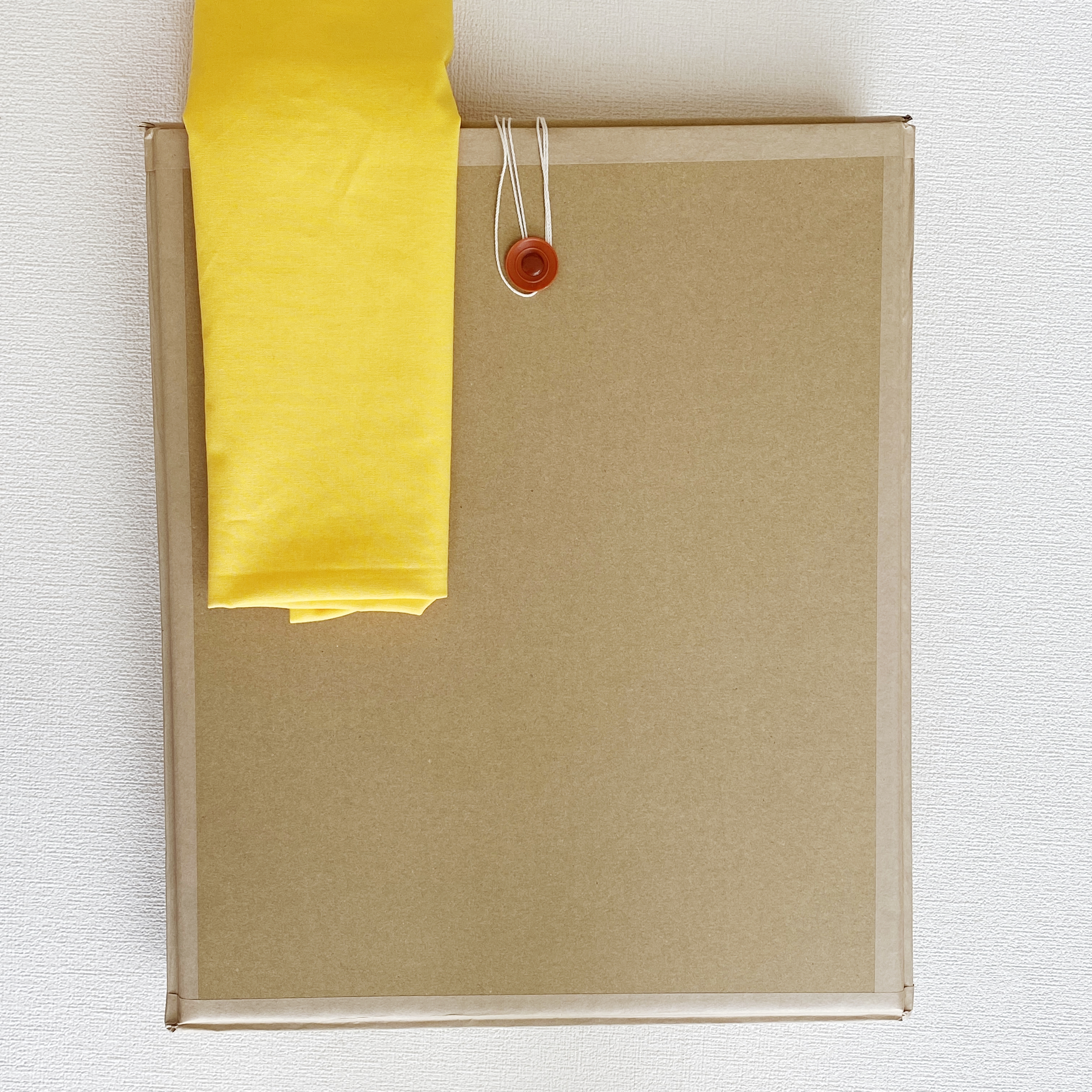 段ボール差し箱 黄袋セット サムホールサイズの額縁用 Iichi ハンドメイド クラフト作品 手仕事品の通販