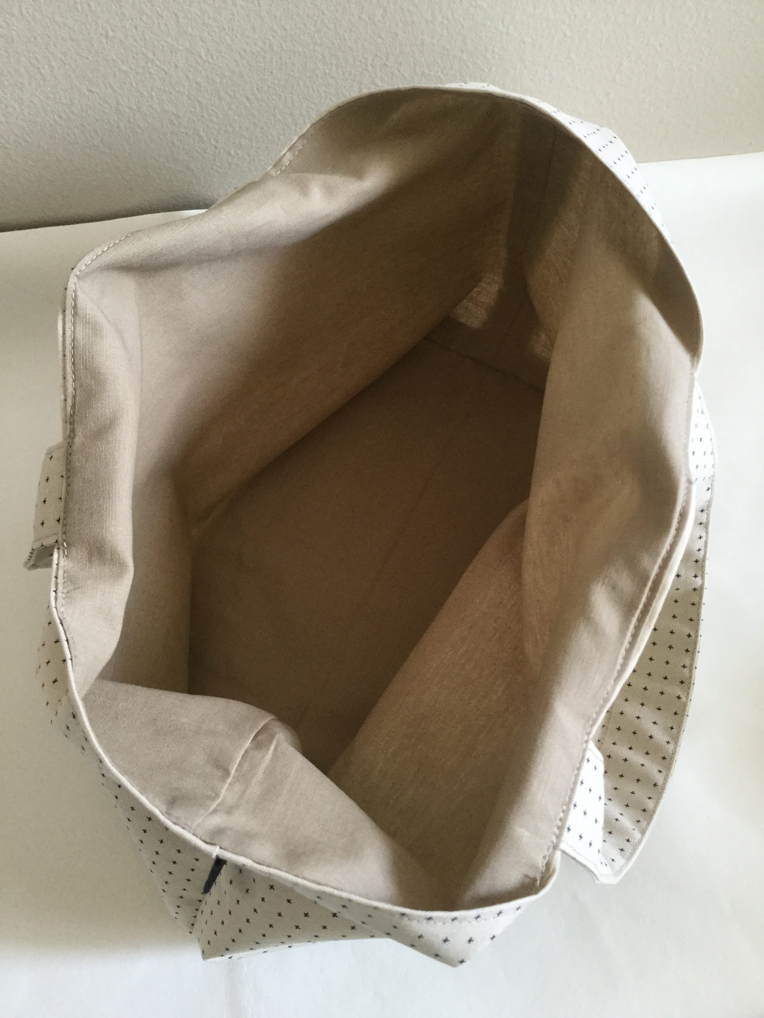 トート風エコバッグ 雑貨屋さん風 Iichi ハンドメイド クラフト作品 手仕事品の通販