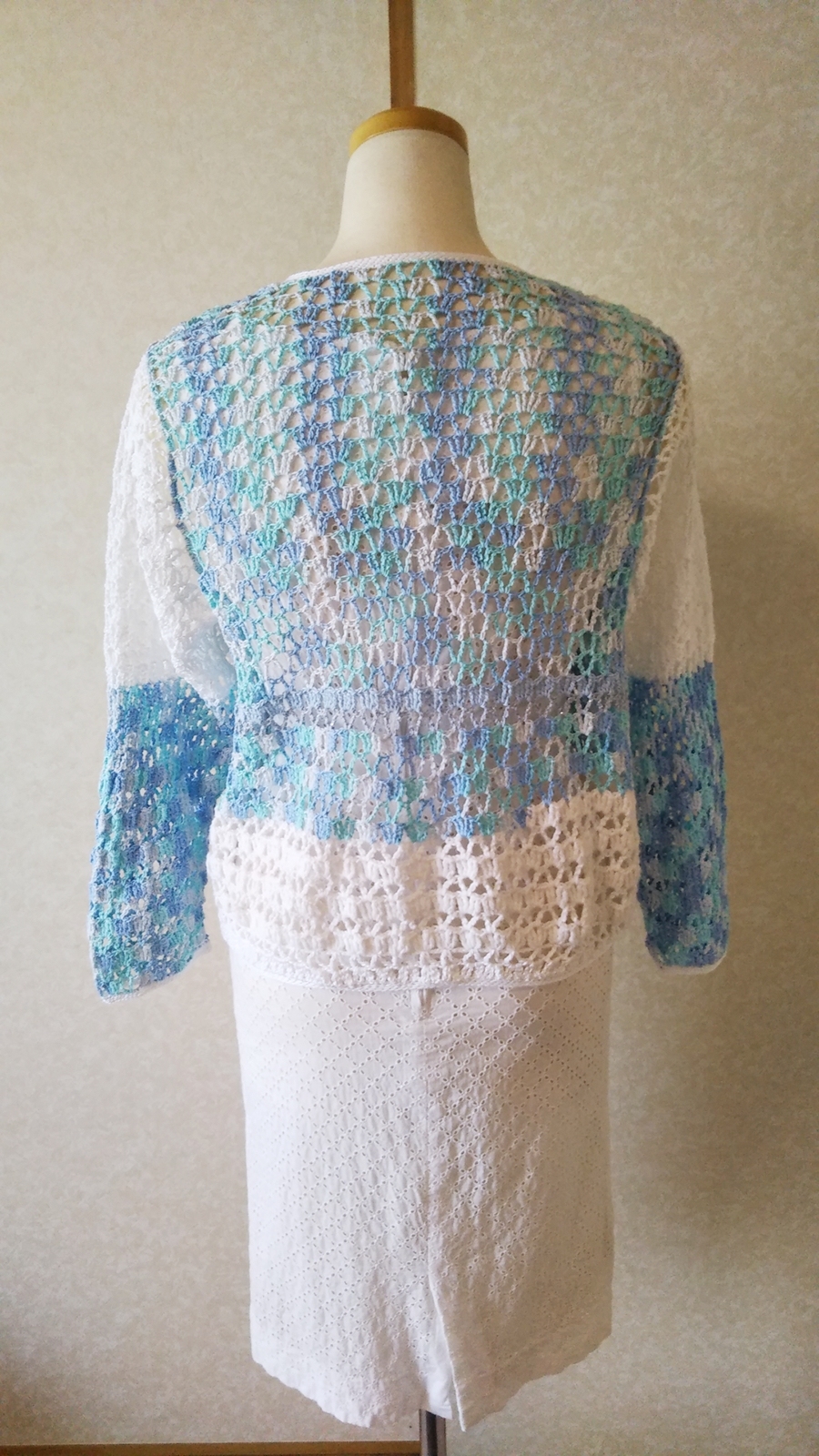 かぎ針編みカーディガン Iichi ハンドメイド クラフト作品 手仕事品の通販