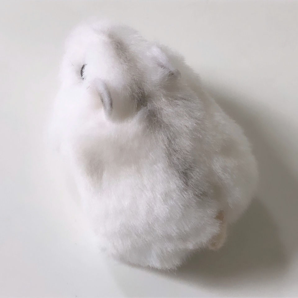 受注制作 ジャンガリアンハムスターのぬいぐるみ パールホワイト Iichi ハンドメイド クラフト作品 手仕事品の通販