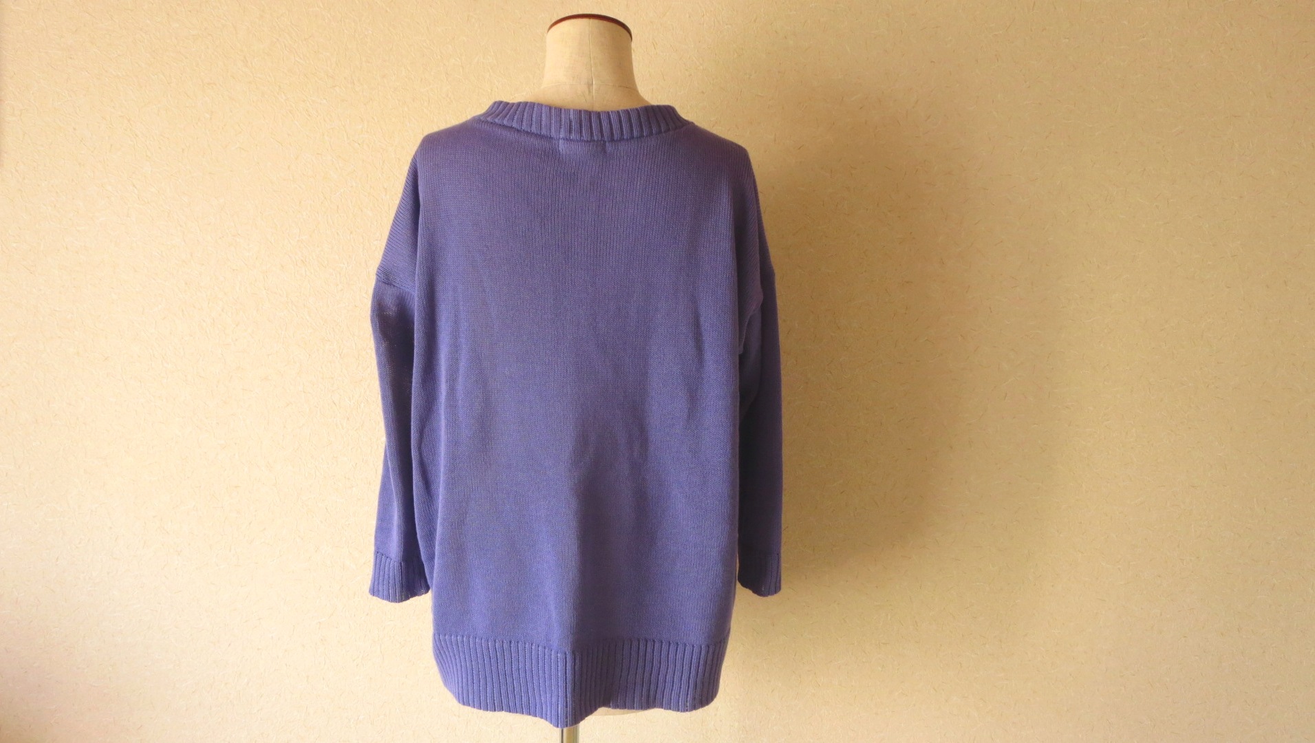 アウトレットセール格安 海島綿手編みセーター ニット/セーター