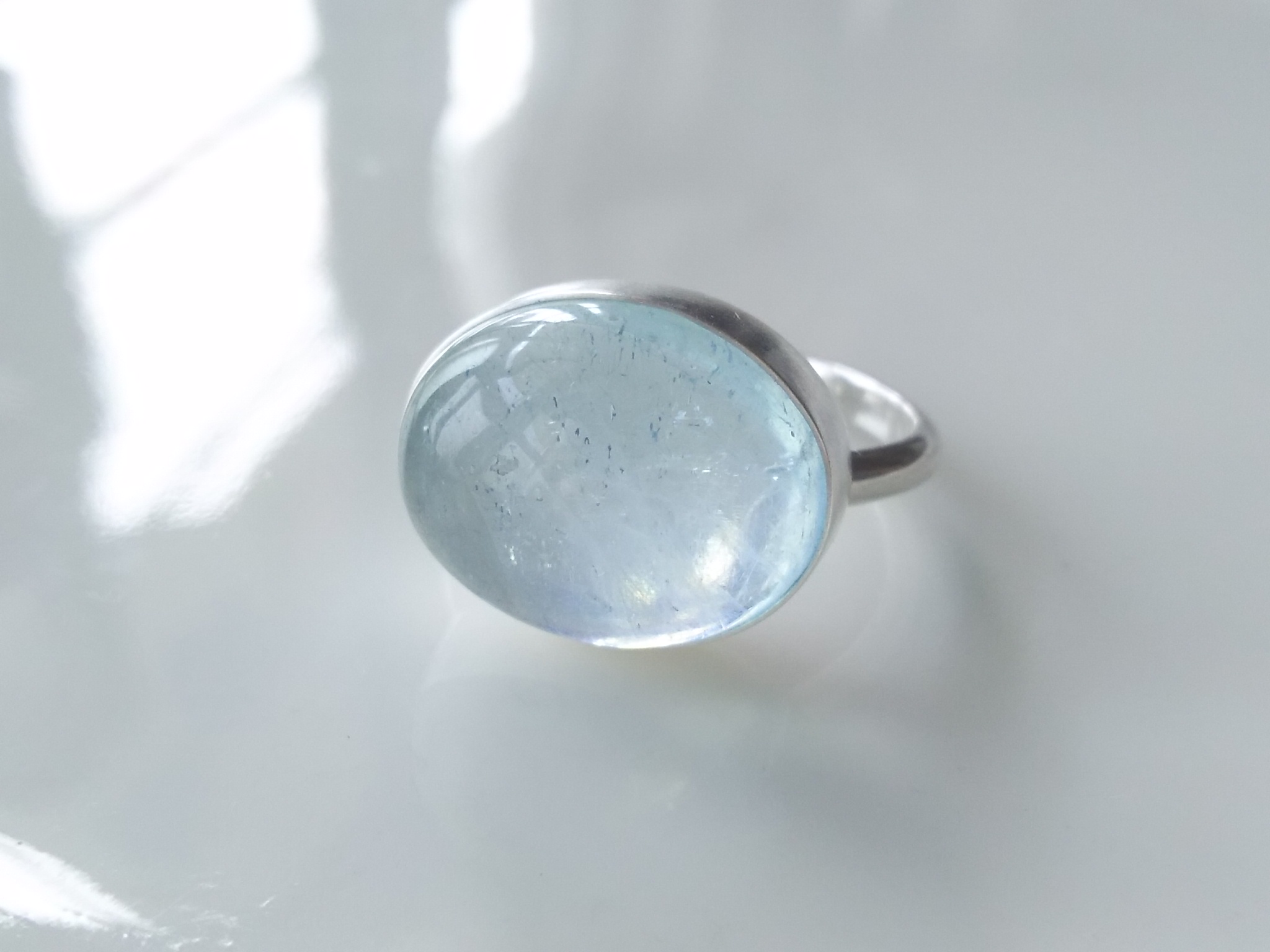 天使のリング アクアマリン Iichi ハンドメイド クラフト作品 手仕事品の通販 天使のリング アクアマリン Iichi ハンドメイド クラフト作品 手仕事品の通販
