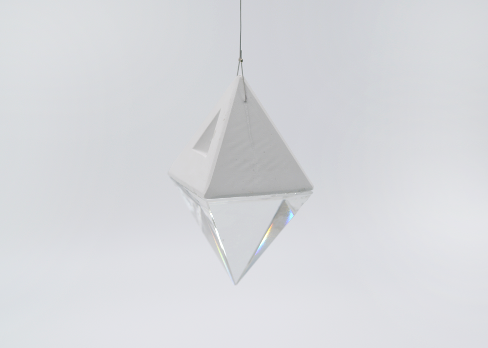 プリズムグラスディフューザー 三角錐 Prism Glass Diffuser Pyramid Iichi ハンドメイド クラフト作品 手仕事品の通販