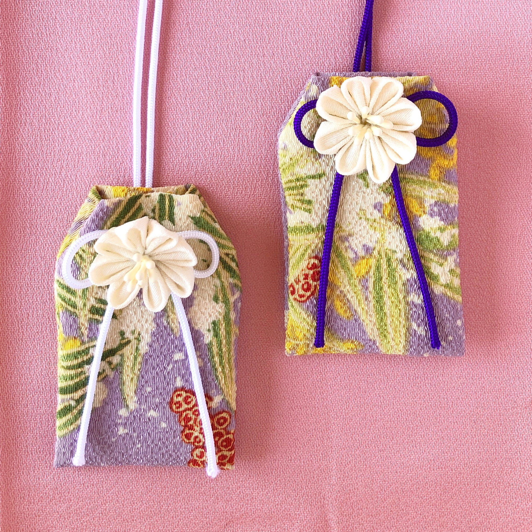 藤笹 元巫女が作る花のお守り袋 Iichi ハンドメイド クラフト作品 手仕事品の通販
