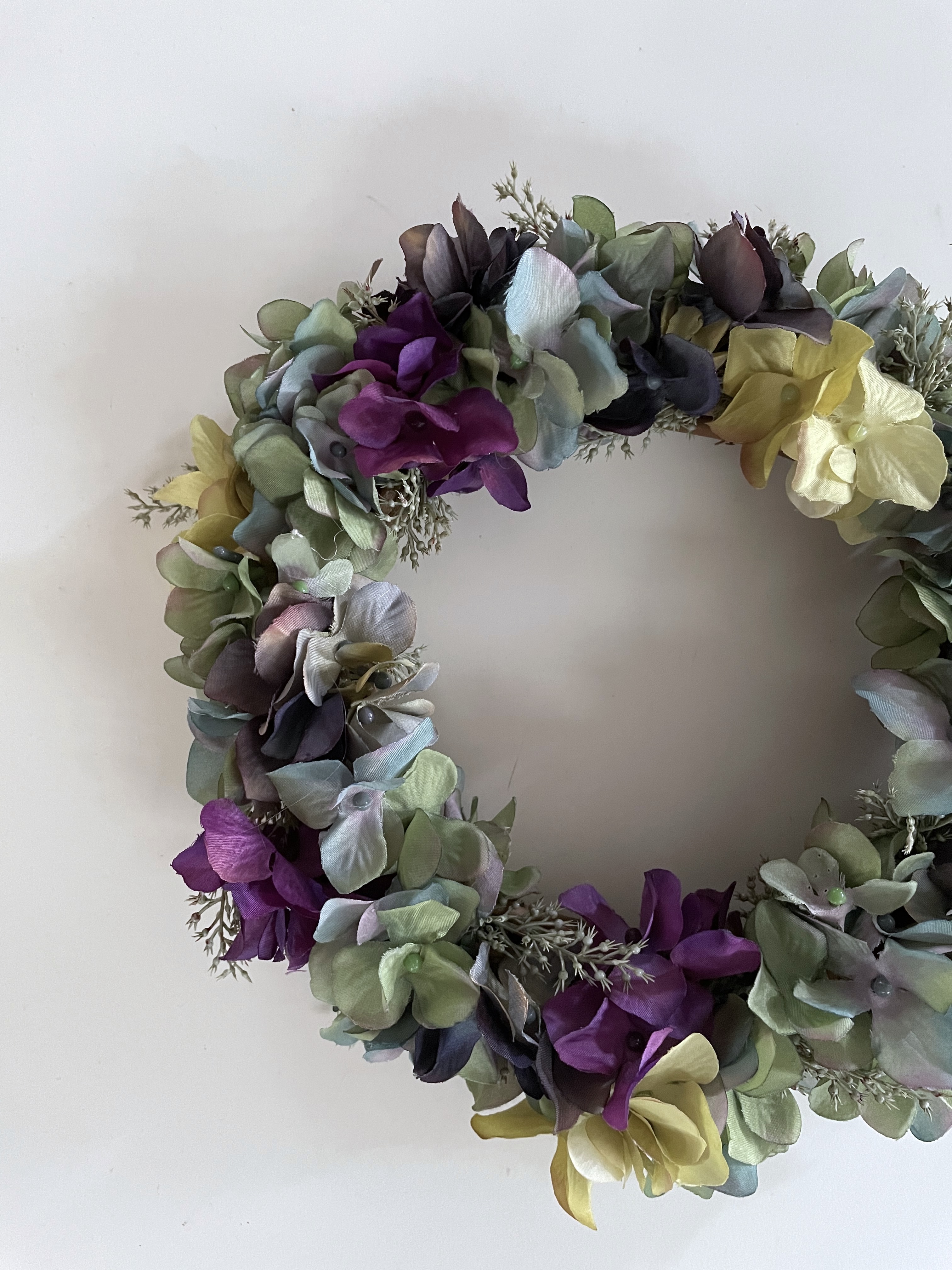 あじさいのリース ブルーグリーン Iichi ハンドメイド クラフト作品 手仕事品の通販 あじさいのリース ブルーグリーン Iichi ハンドメイド クラフト作品 手仕事品の通販
