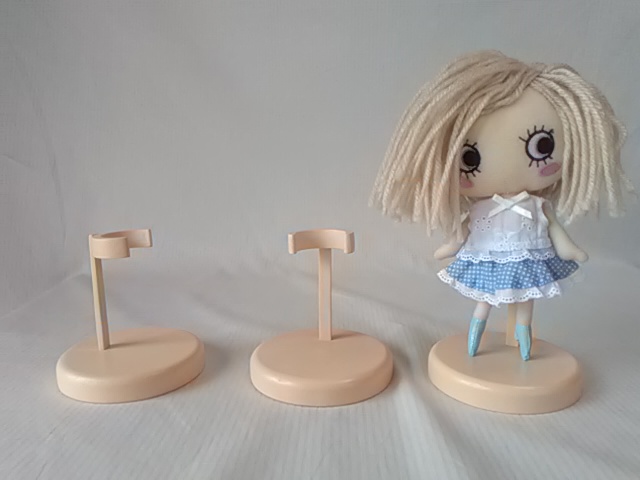 ぬいぐるみ ハッピードール用自立スタンド3個セット Iichi ハンドメイド クラフト作品 手仕事品の通販