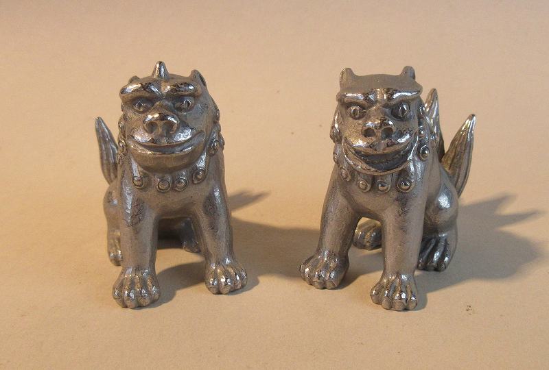 狛犬（阿吽・中） | iichi ハンドメイド・クラフト作品・手仕事品の通販