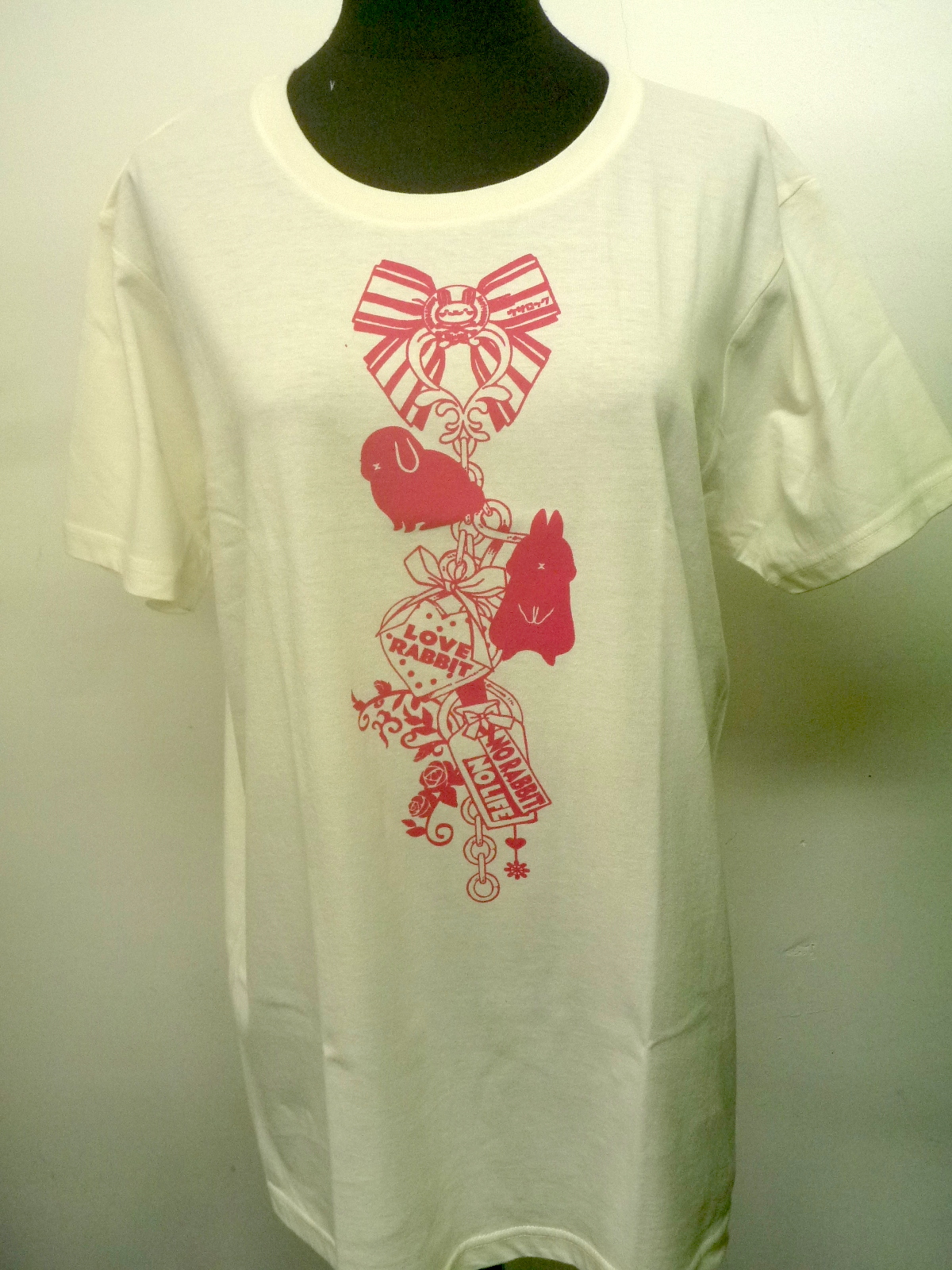 うさぎtシャツ Xlサイズ ネザーランドドワーフ ホーランドロップ Iichi ハンドメイド クラフト作品 手仕事品の通販