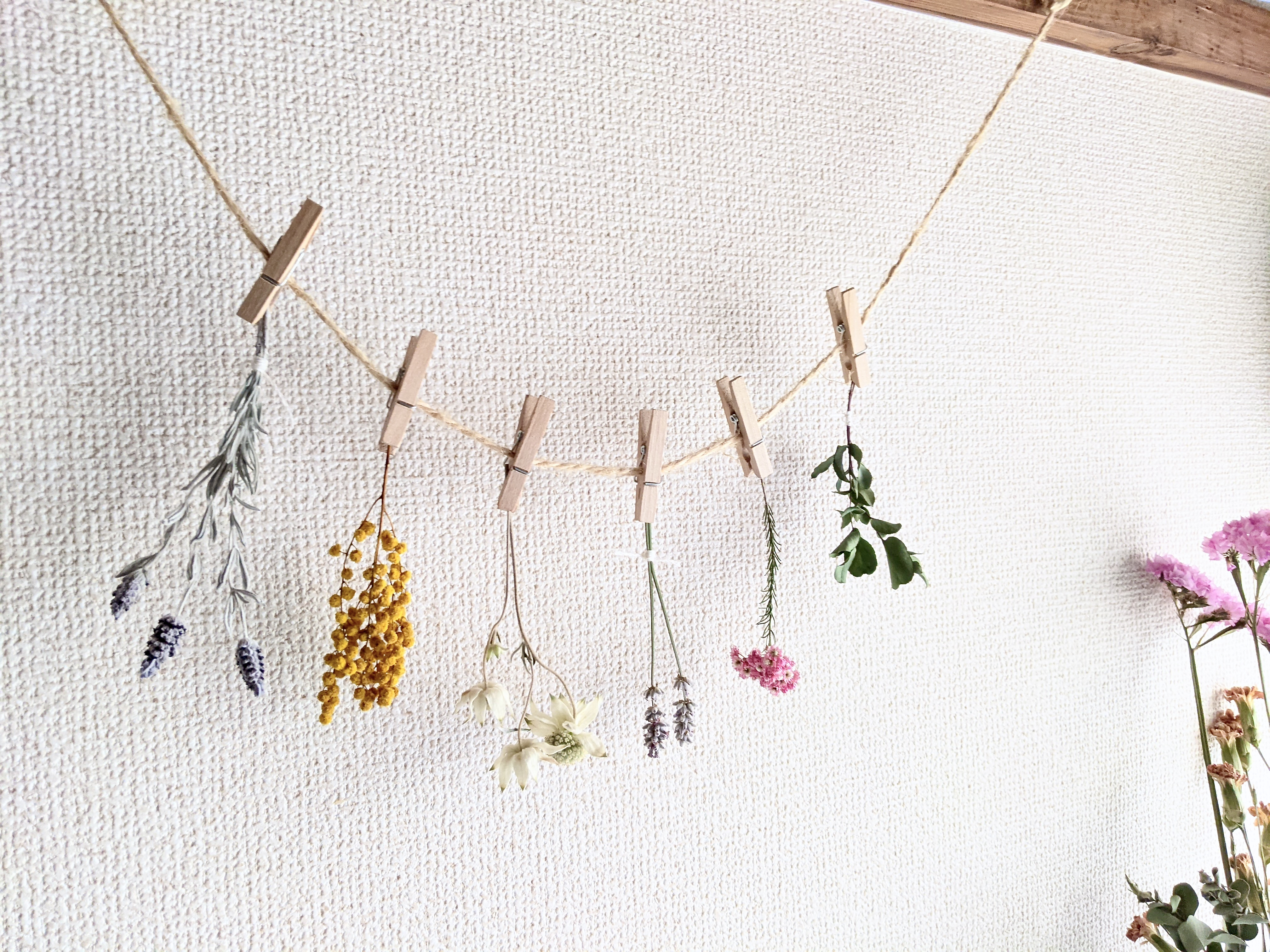 お部屋にグリーンを ミモザとスターチスの小さなドライフラワー ガーランド 春から初夏 Iichi ハンドメイド クラフト作品 手仕事品の通販 お部屋にグリーンを ミモザとスターチスの小さなドライフラワー ガーランド 春から初夏 Iichi ハンドメイド クラフト作品 手仕事品の通販