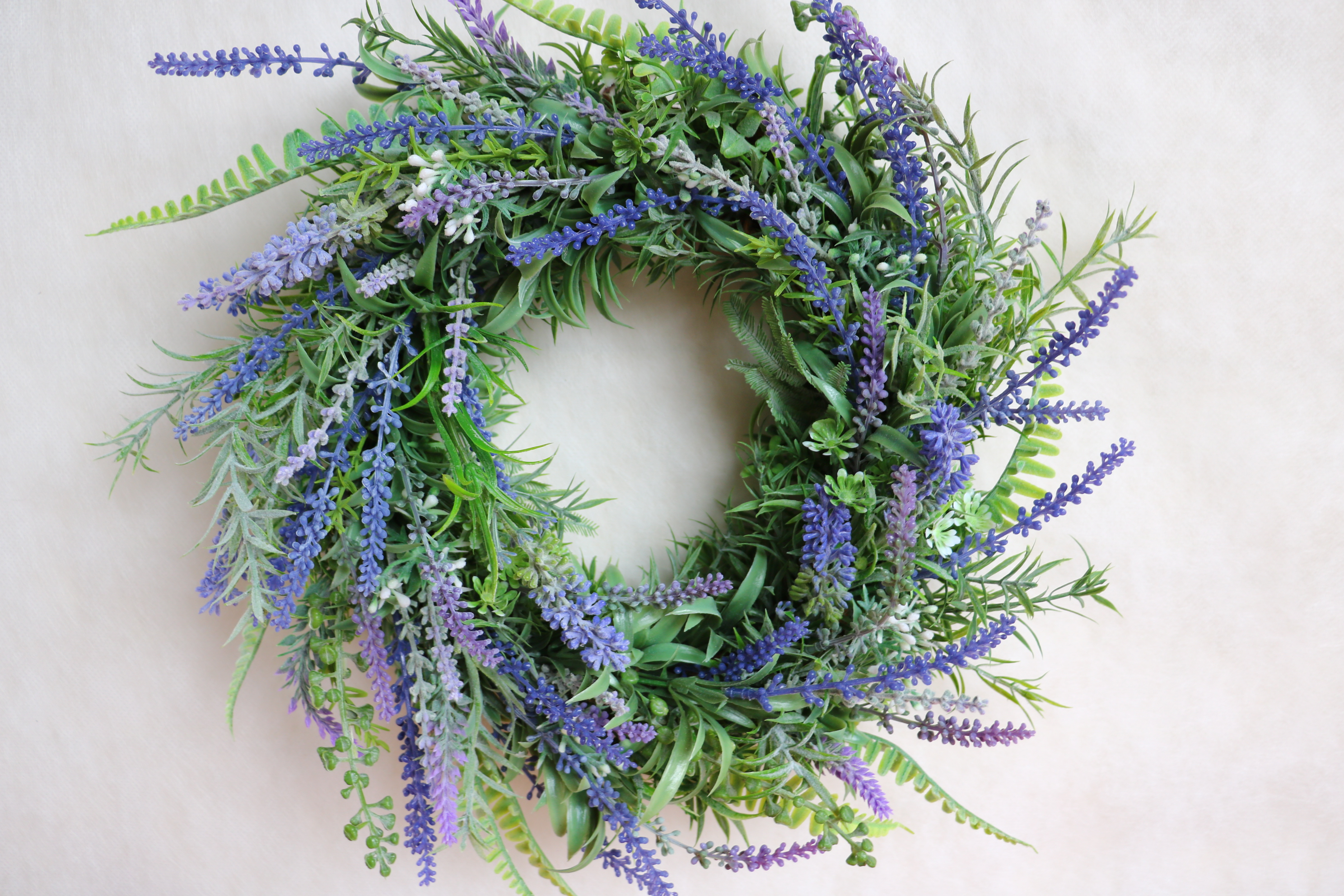 ラベンダーのリース Iichi ハンドメイド クラフト作品 手仕事品の通販