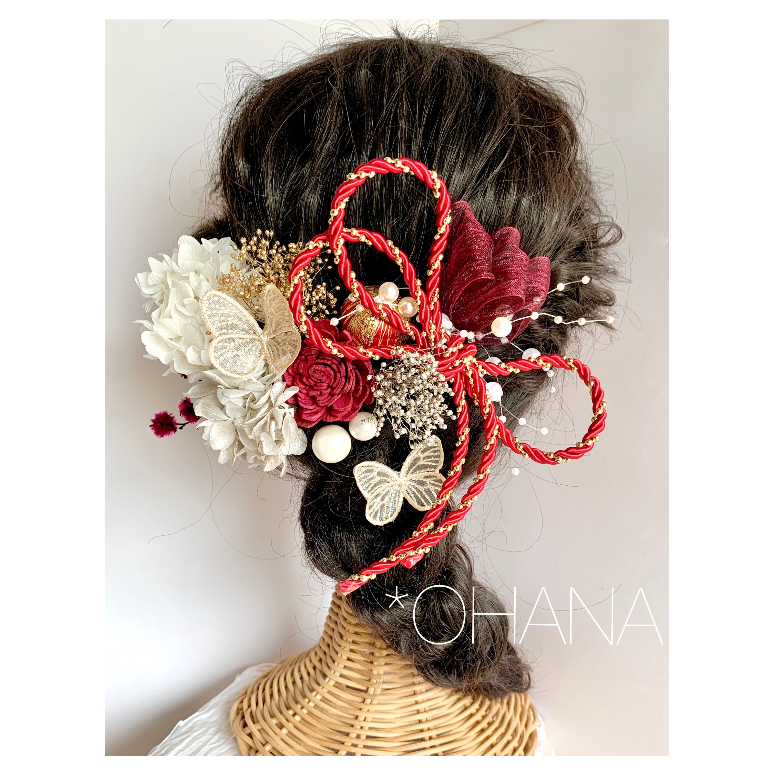 デラックス ゴールドxプラチナ ゴージャスなヘッドドレス 卒業式 成人式 髪飾り 前撮り 色直し 和装 袴 振袖 Iichi ハンドメイド クラフト作品 手仕事品の通販