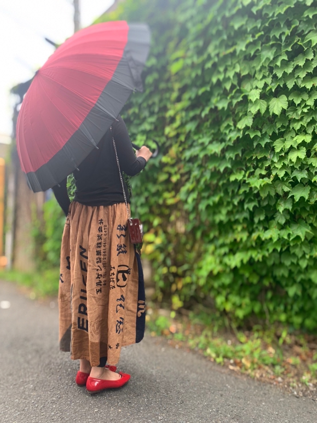 柿渋染め手ぬぐいリメイクスカート Iichi ハンドメイド クラフト作品 手仕事品の通販 柿渋染め手ぬぐいリメイクスカート Iichi ハンドメイド クラフト作品 手仕事品の通販