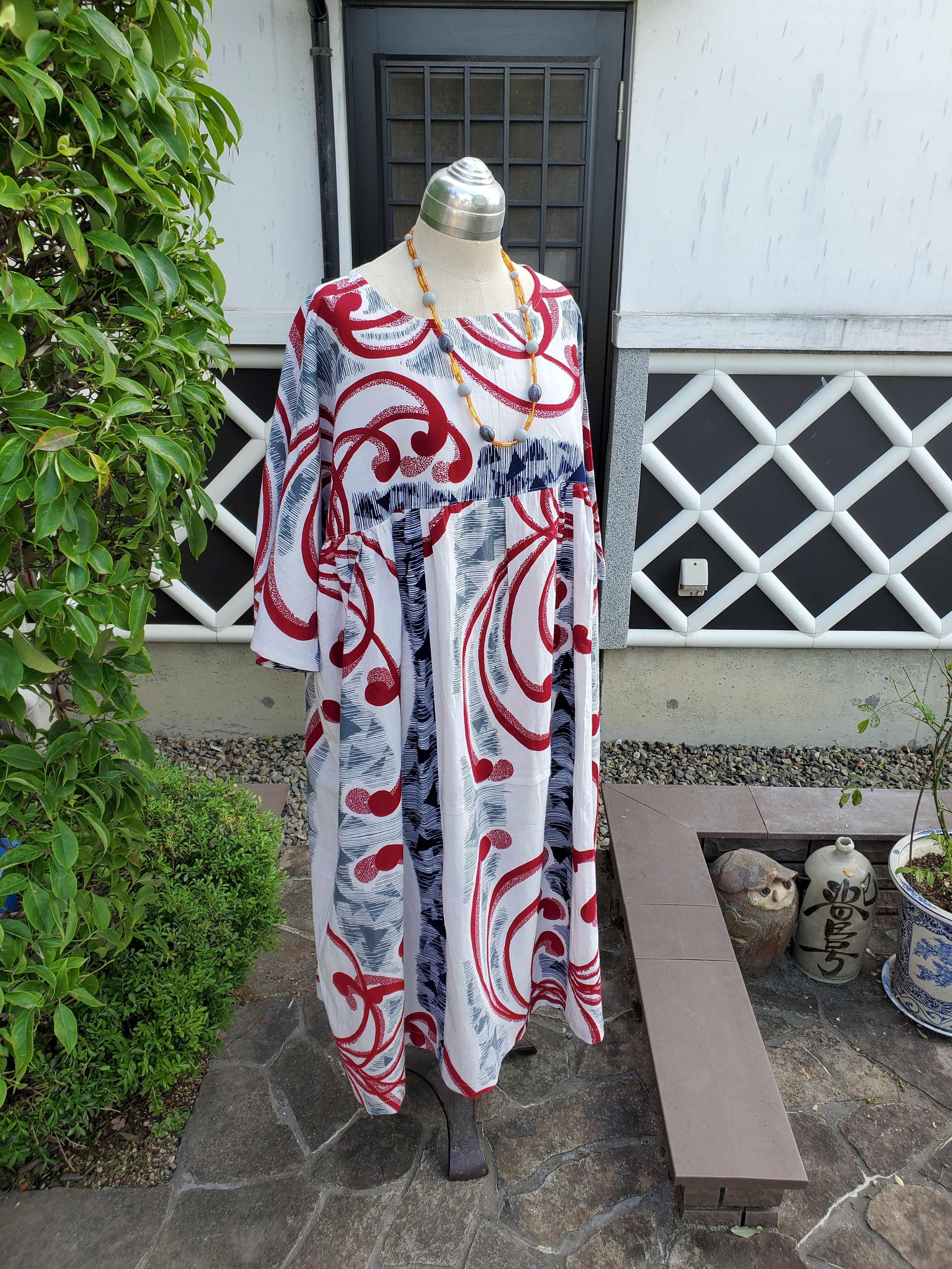 着物リメイク 手作り かわいい柄 浴衣 ワンピース Iichi ハンドメイド クラフト作品 手仕事品の通販