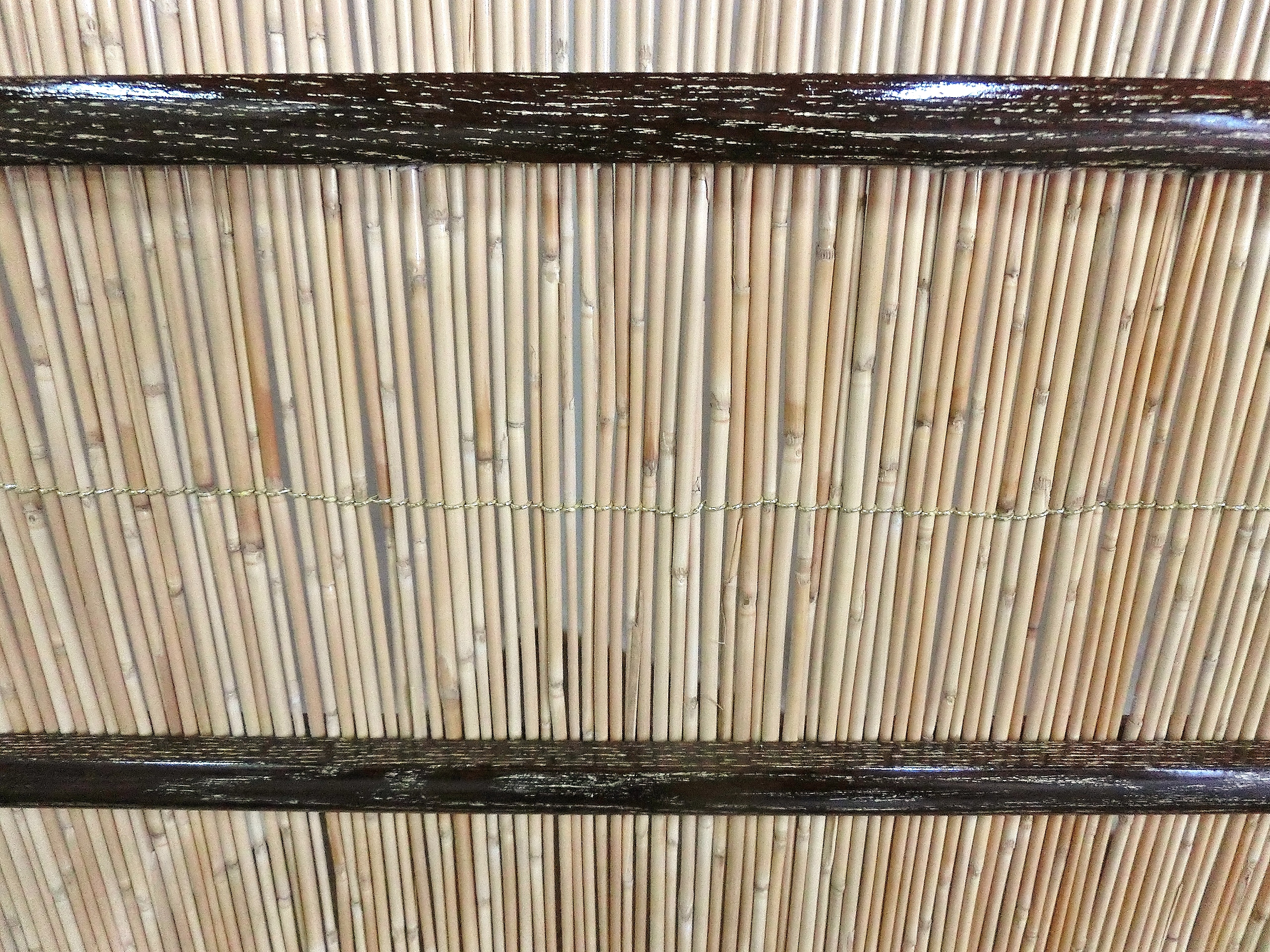 かすために】 新品 よしず 衝立 4尺 デラックス 天然 桑色 タモ 無垢材 ...