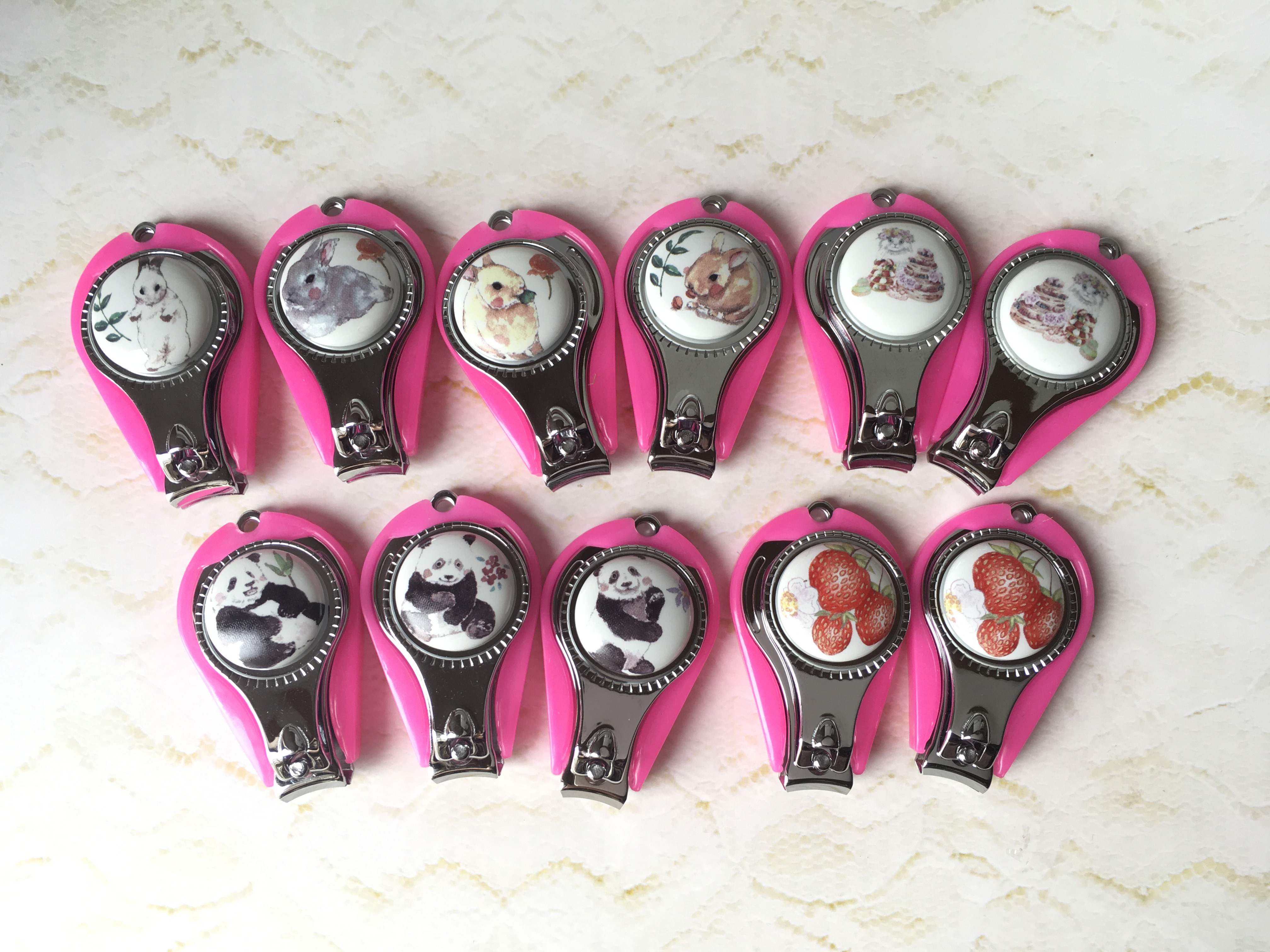 いちご パンダ うさぎ 猫 爪切り Iichi ハンドメイド クラフト作品 手仕事品の通販