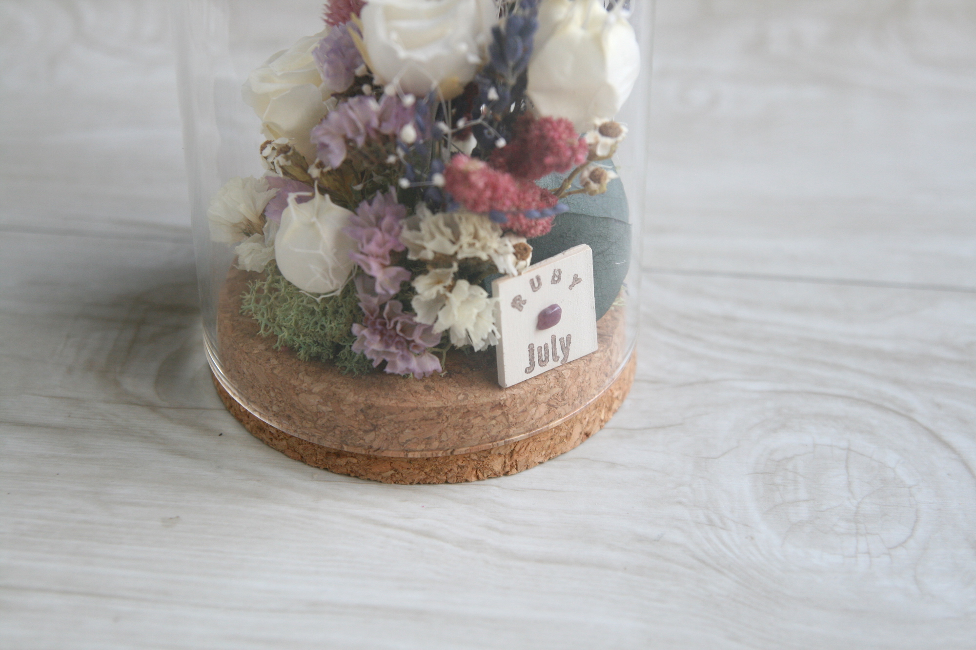 7月生まれの方へ 誕生月の天然石 7月の花 Flower Garden Iichi ハンドメイド クラフト作品 手仕事品の通販