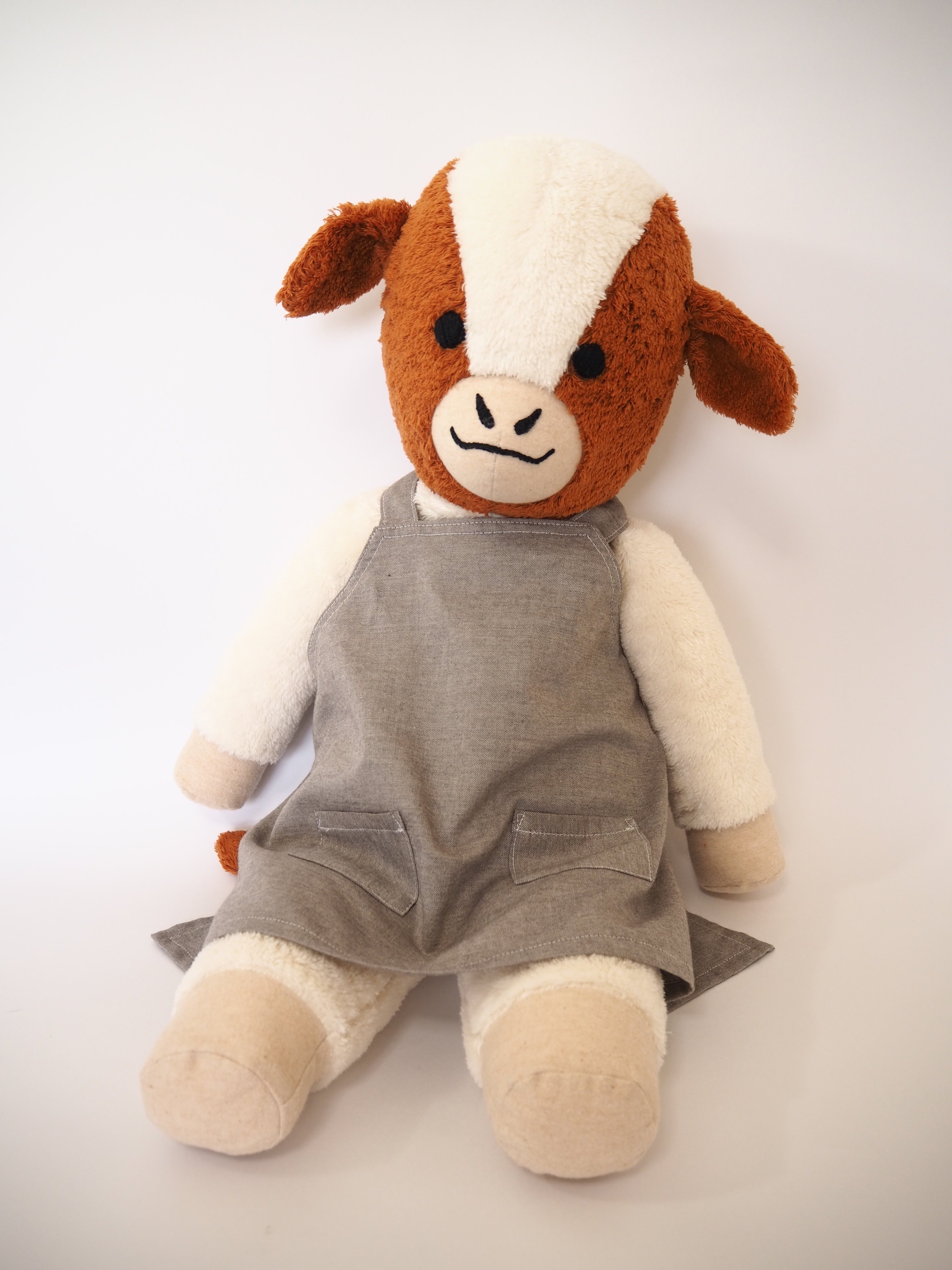 受注制作 ぬいぐるみ抱き枕 Calf Iichi ハンドメイド クラフト作品 手仕事品の通販