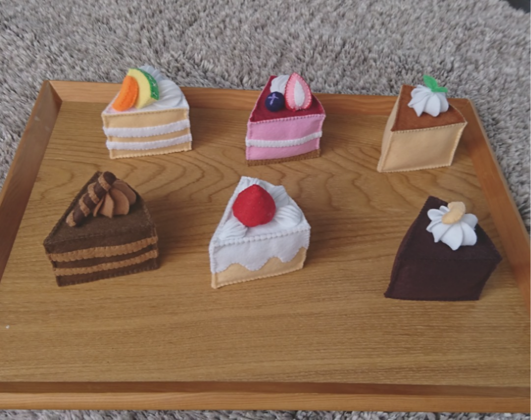 おままごと セット ケーキ屋さん Iichi ハンドメイド クラフト作品 手仕事品の通販