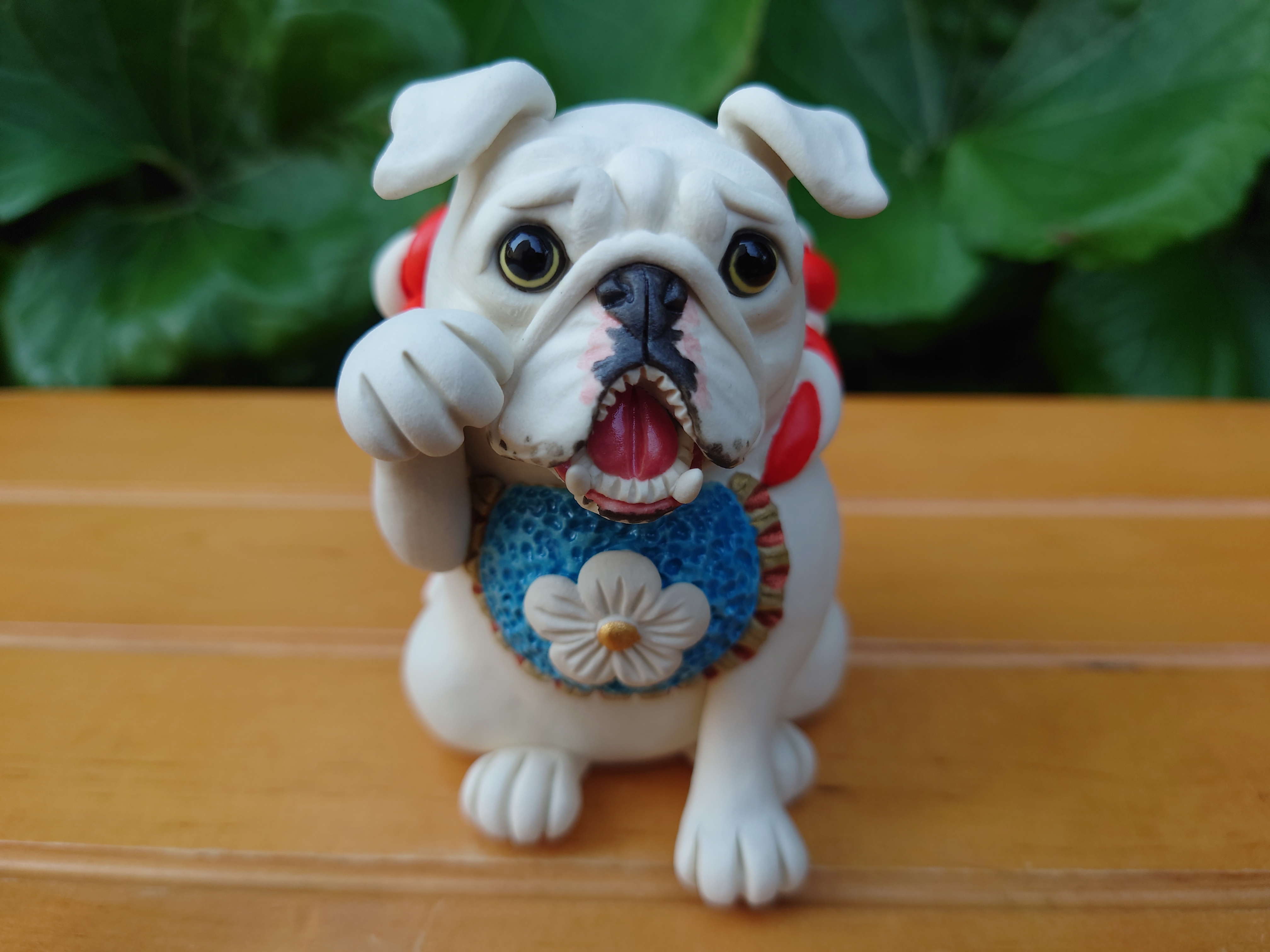 招き犬 ブルドッグ 金運アップ Iichi ハンドメイド クラフト作品 手仕事品の通販