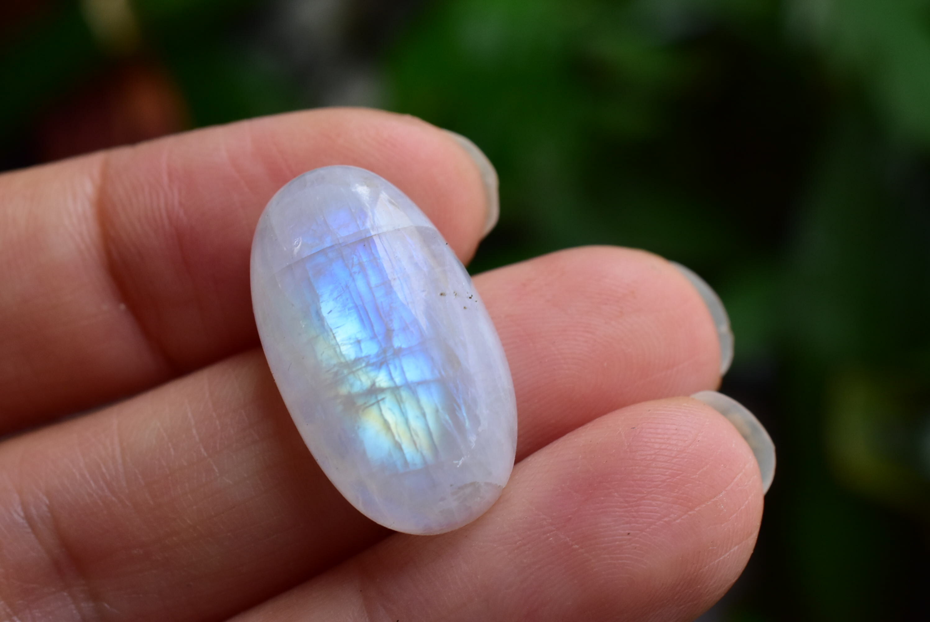 虹シラー レインボームーンストーン ルース Moon042 Iichi ハンドメイド クラフト作品 手仕事品の通販