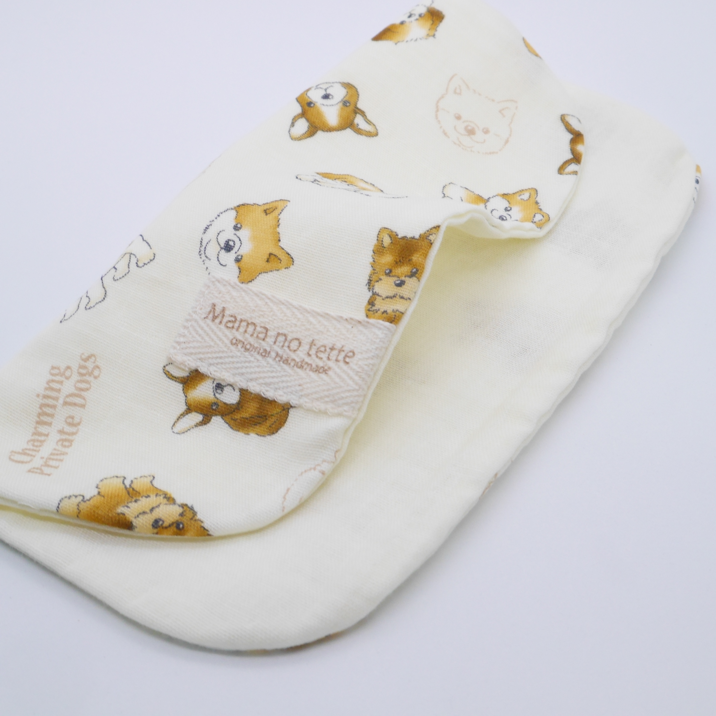 4重ガーゼハンカチ2枚セット かわいいワンちゃんたち Iichi ハンドメイド クラフト作品 手仕事品の通販