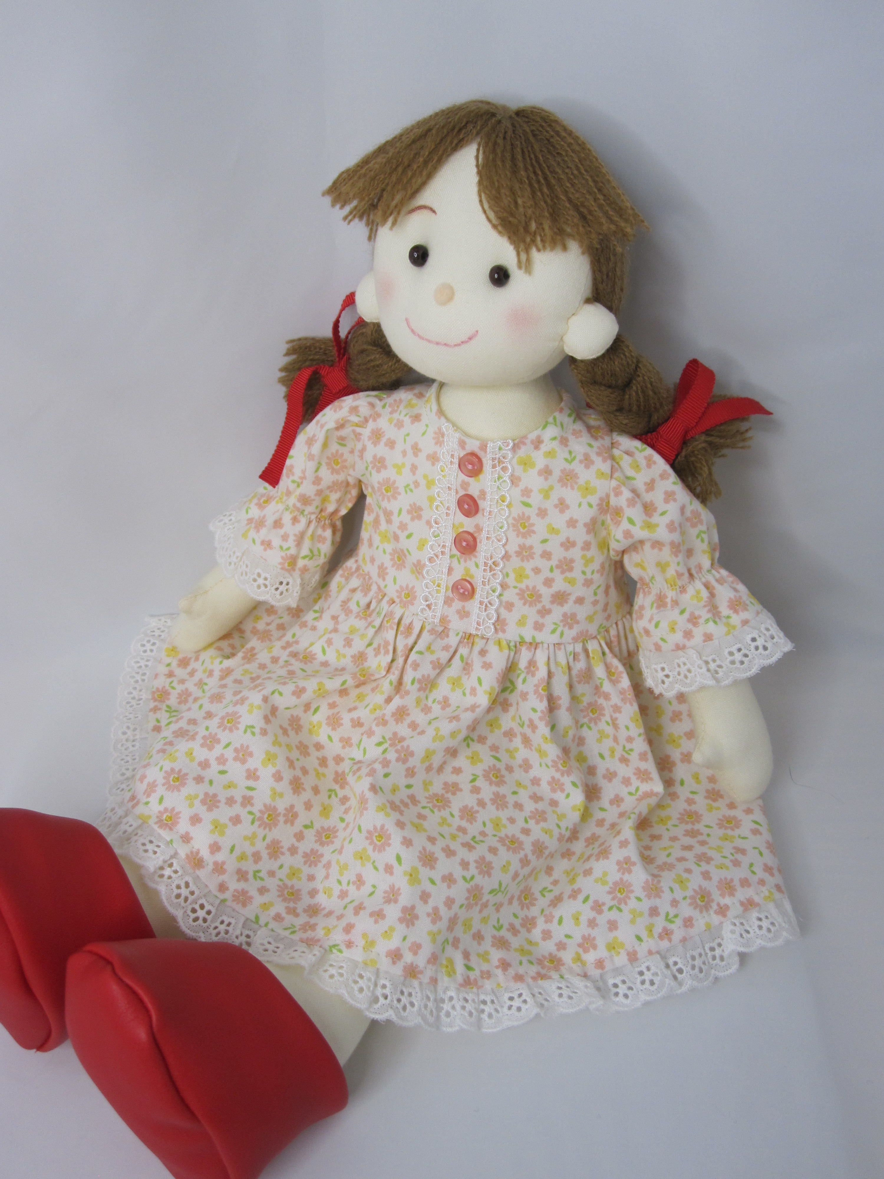 小さい着せ替え人形用 ピンクのワンピース Iichi ハンドメイド クラフト作品 手仕事品の通販