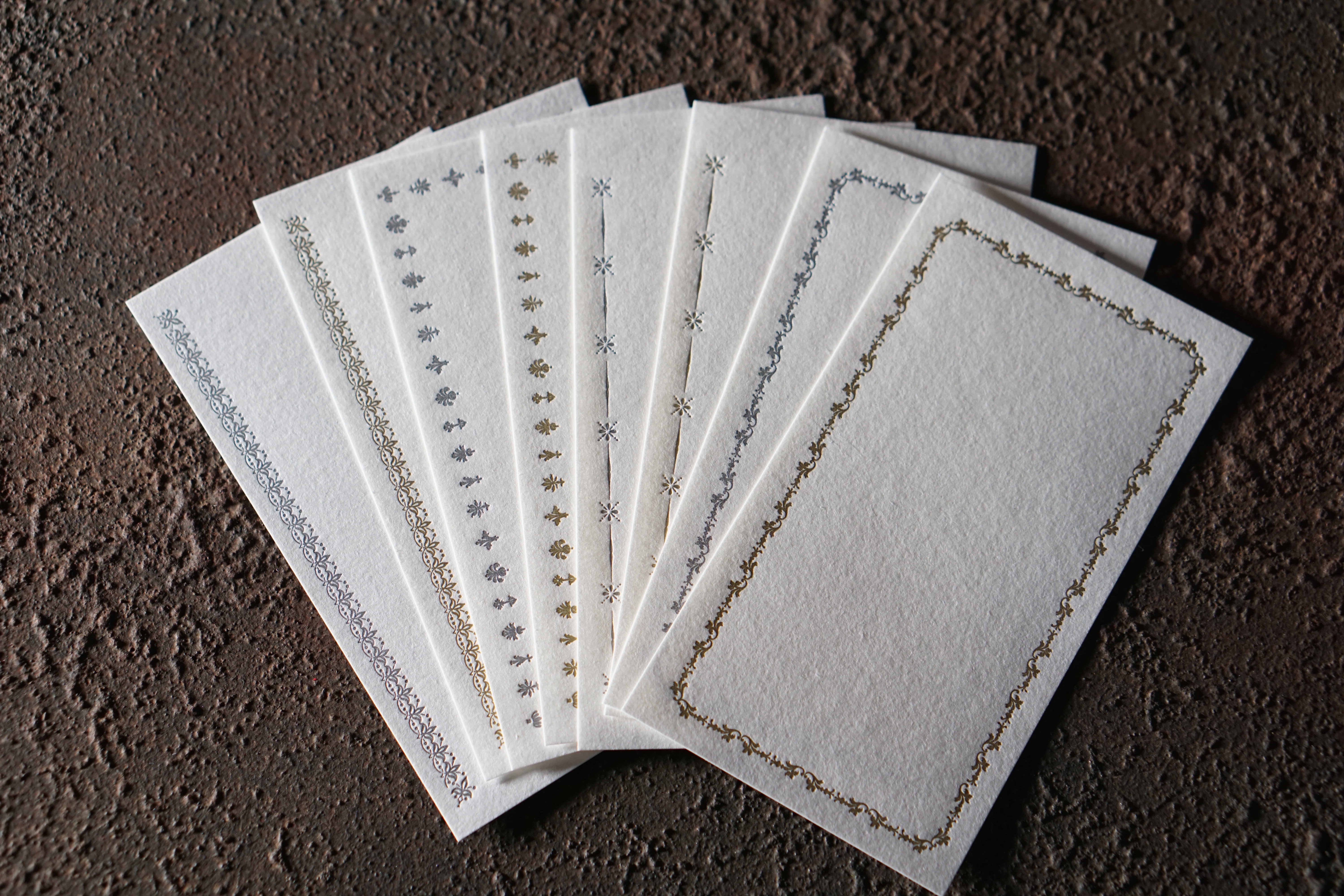 コンプリートレターセット シンプル便箋 宛名シール 封筒 活版印刷 Iichi ハンドメイド クラフト作品 手仕事品の通販