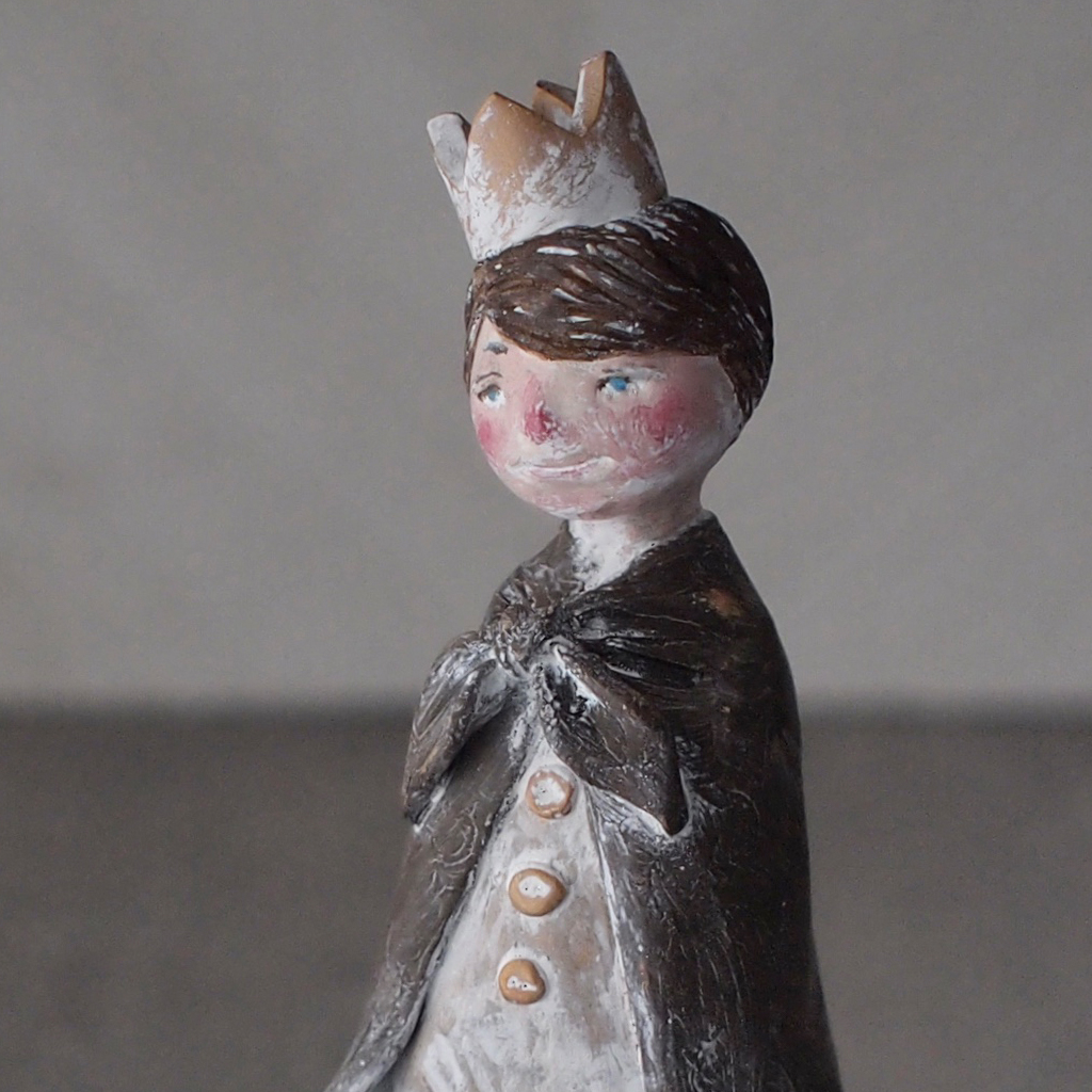 小さな王子様 塑像 Iichi ハンドメイド クラフト作品 手仕事品の通販