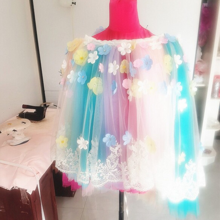 美品 ミニチュールスカートのみ 多色あり ソフトチュール 花モチーフ 憧れのドレス 可愛い シアーな美しさ Iichi ハンドメイド クラフト作品 手仕事品の通販