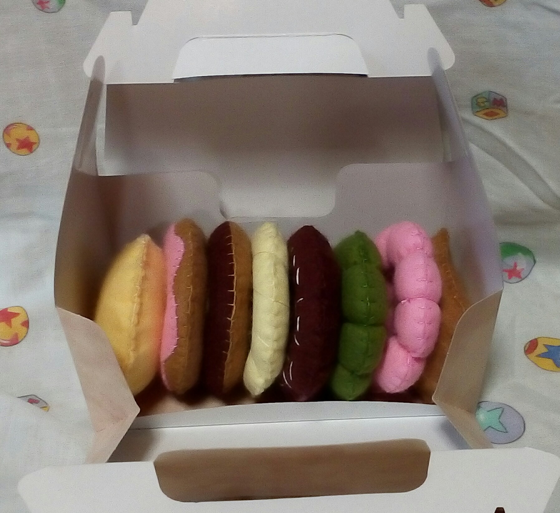 フェルトおもちゃ ドーナツセット Iichi ハンドメイド クラフト作品 手仕事品の通販