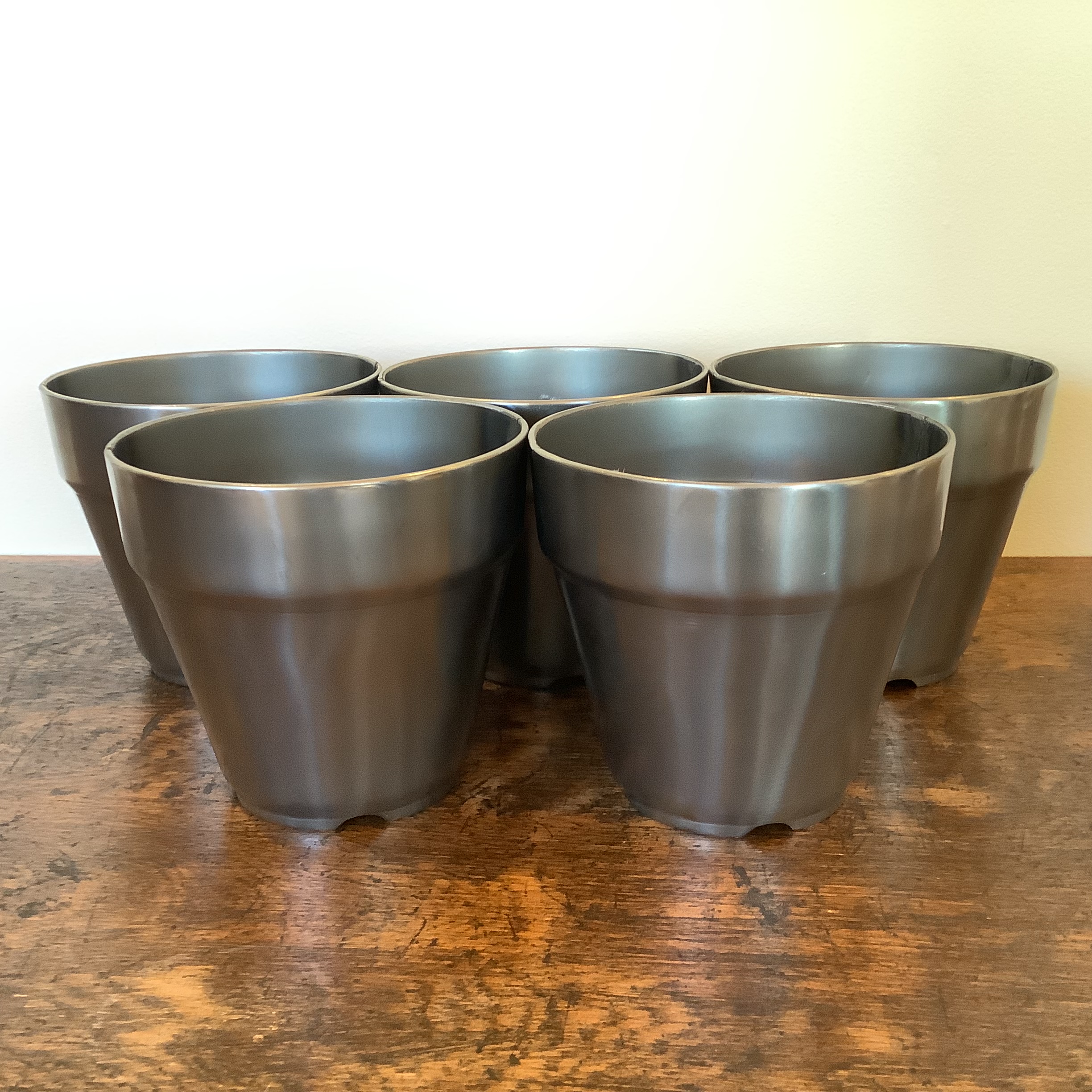 鉄の植木鉢 5個セット 5号サイズ | iichi ハンドメイド・クラフト作品 