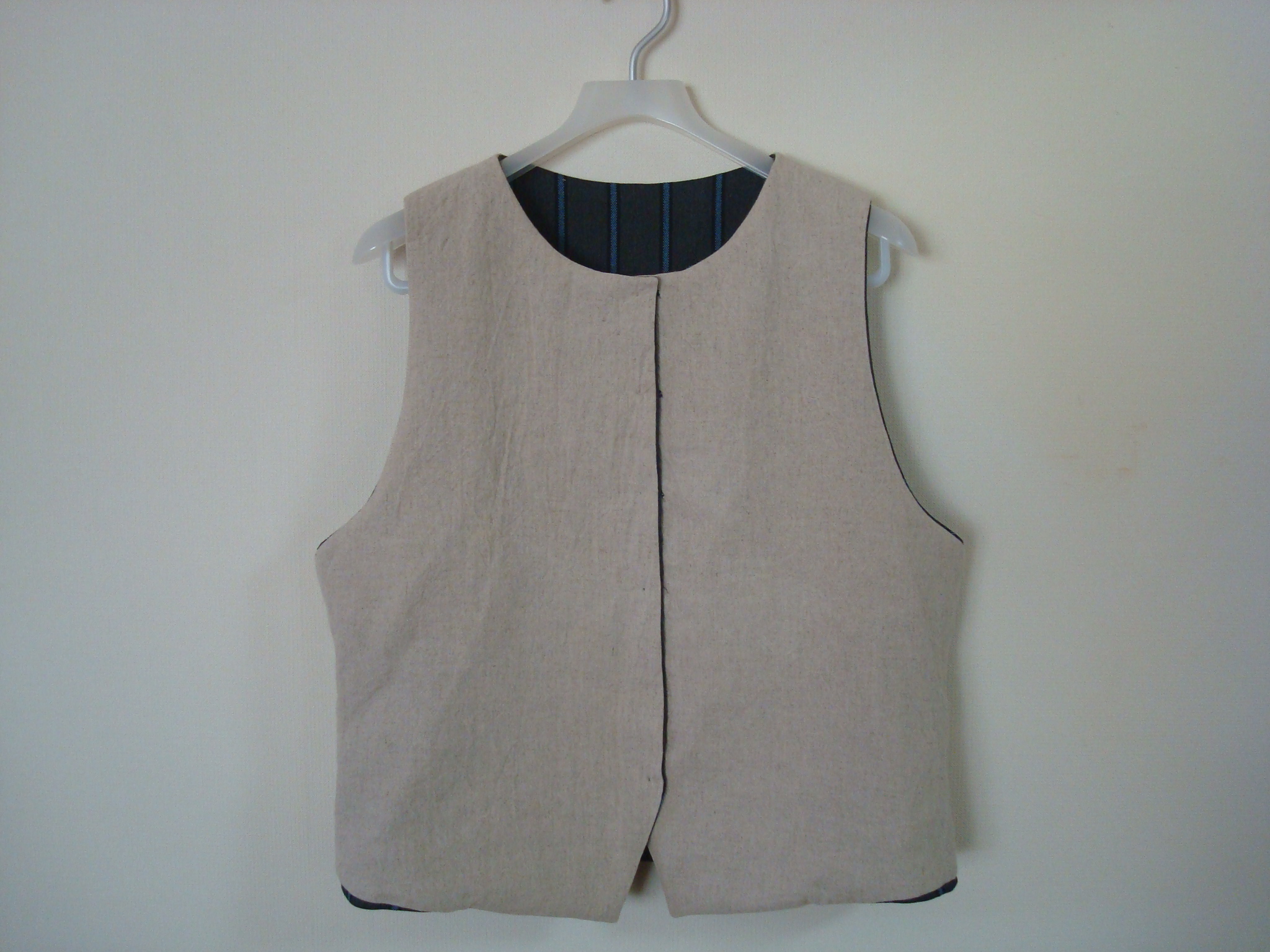 メンズライク 秋冬ウールベスト Iichi ハンドメイド クラフト作品 手仕事品の通販