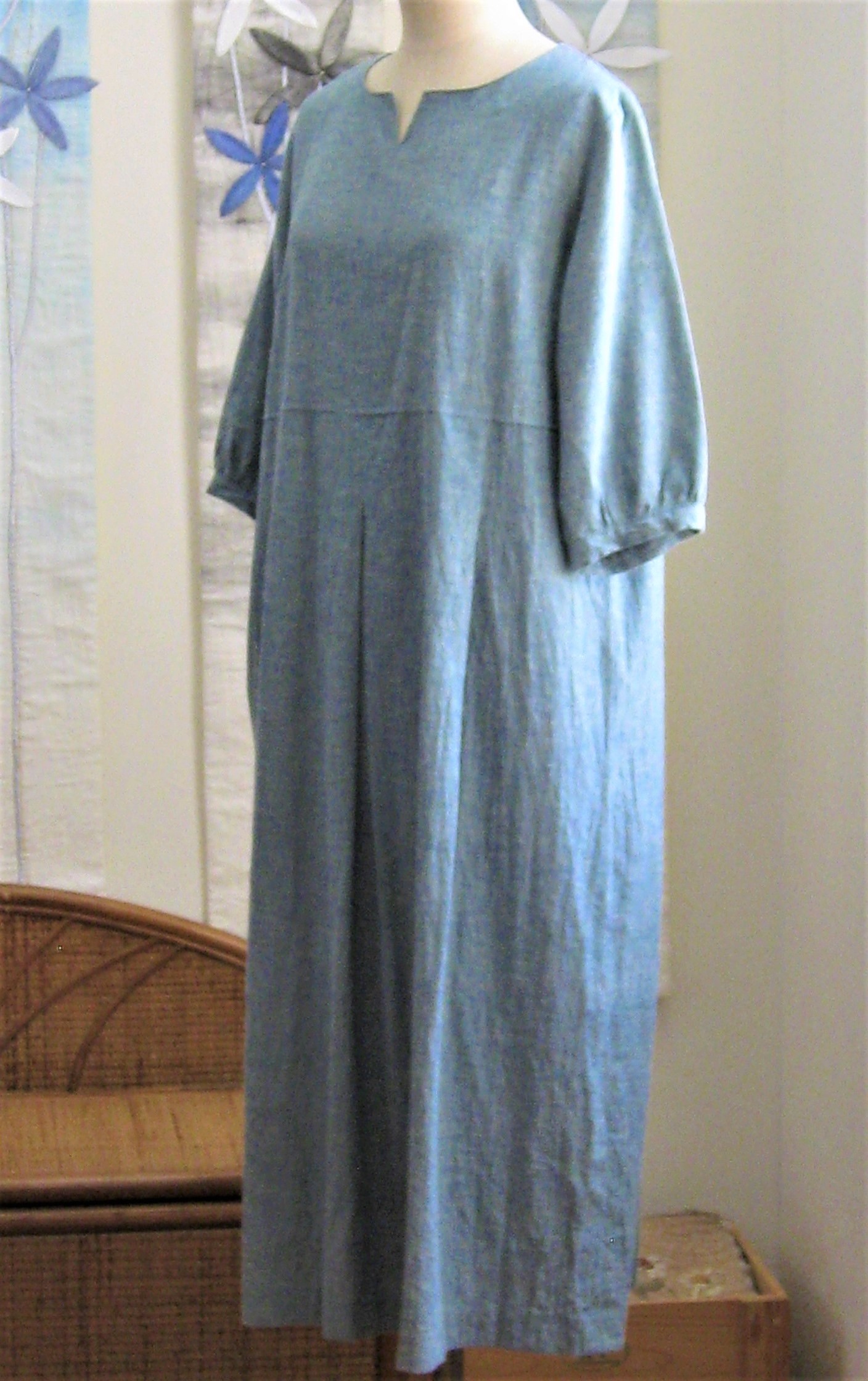 ミントグリーンのパフスリーブワンピース コサージュ付き Iichi ハンドメイド クラフト作品 手仕事品の通販 ミントグリーンのパフスリーブワンピース コサージュ付き Iichi ハンドメイド クラフト作品 手仕事品の通販