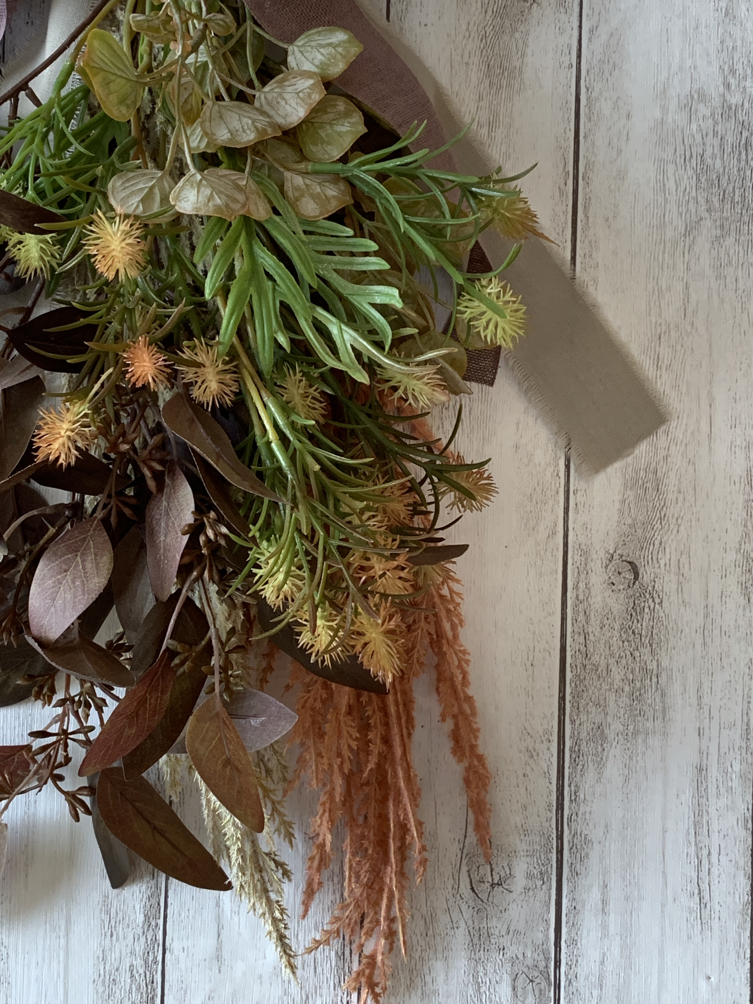 秋の訪れ秋色スワッグ 玄関 壁飾り インテリア 秋 ギフト Iichi ハンドメイド クラフト作品 手仕事品の通販